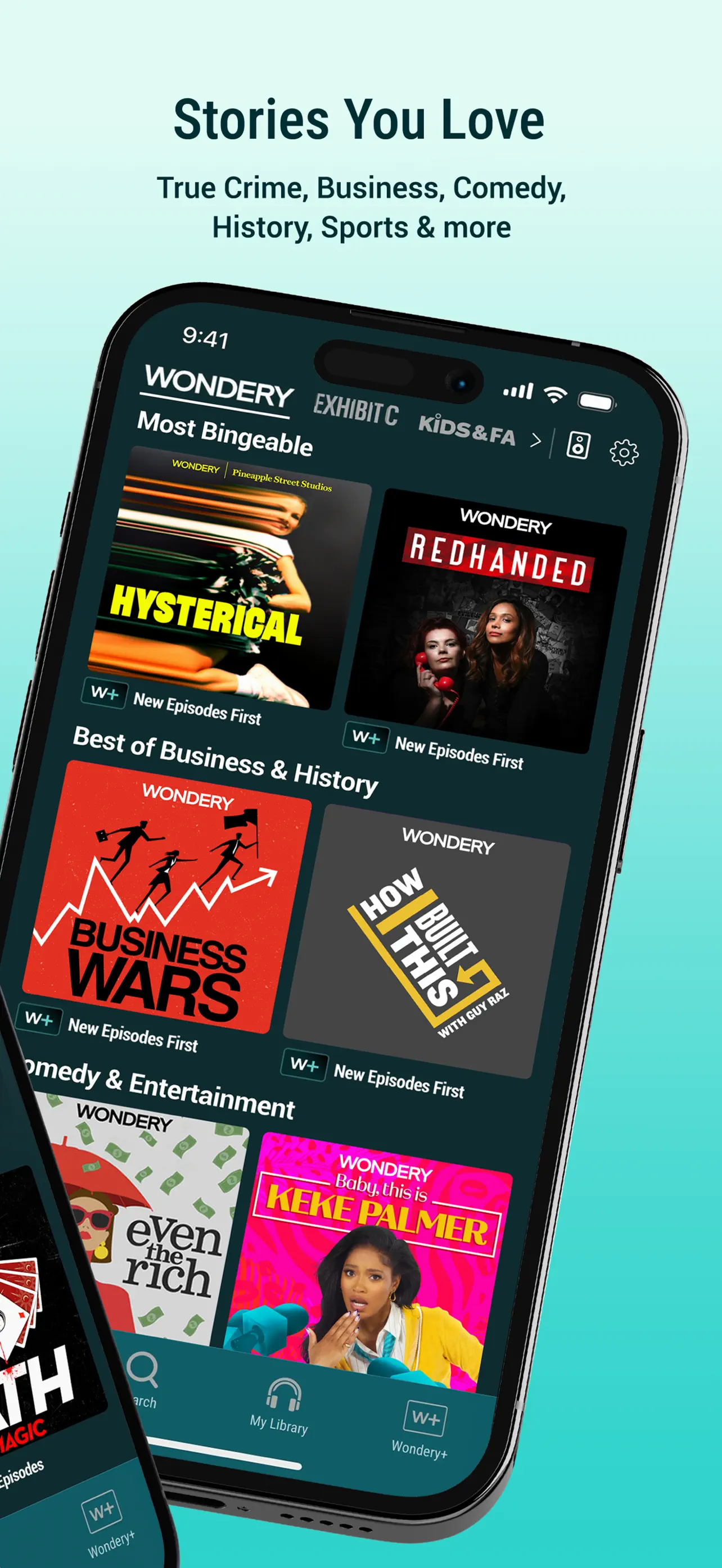 Wondery: Must-Hear Podcasts App Store screenshot 2