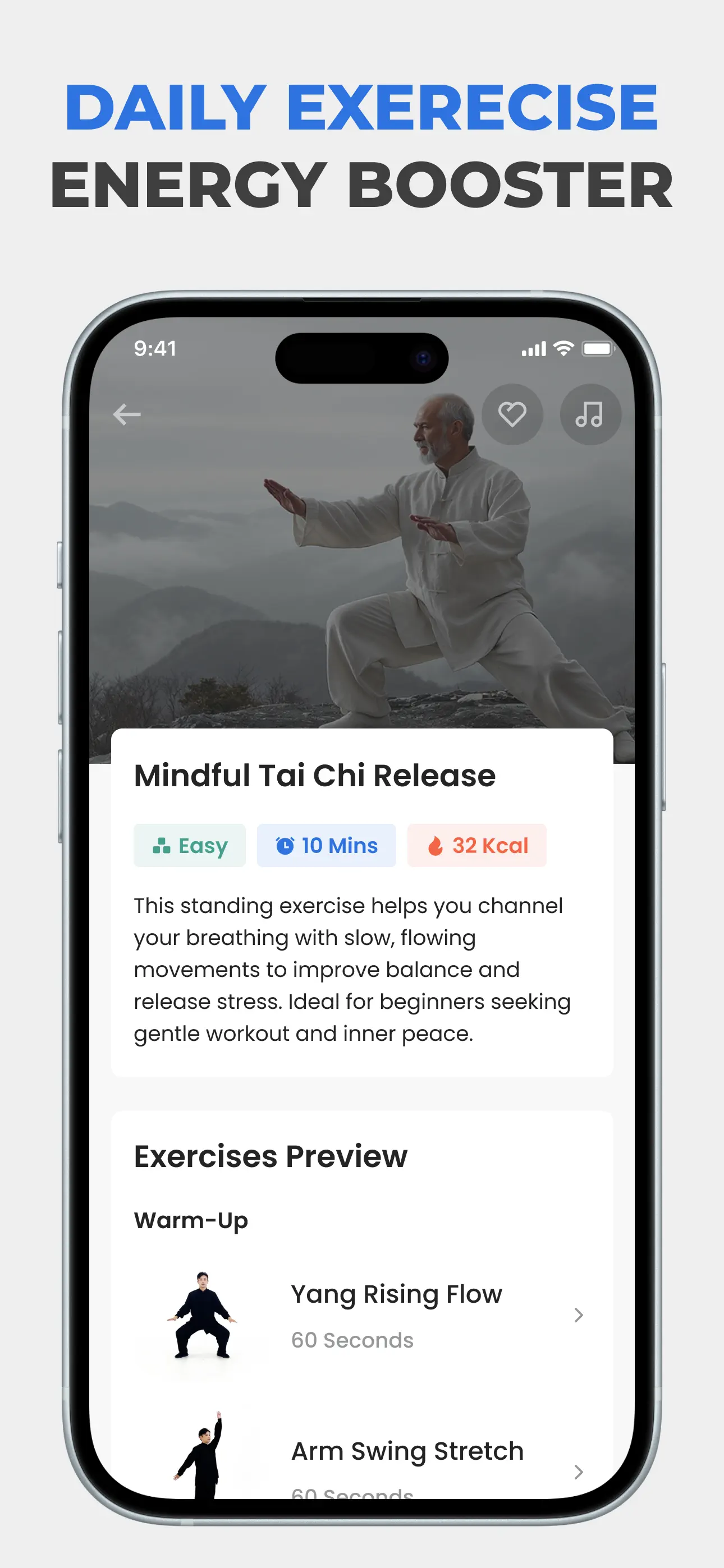Tai Chi for Beginners Seniors App Store screenshot 3