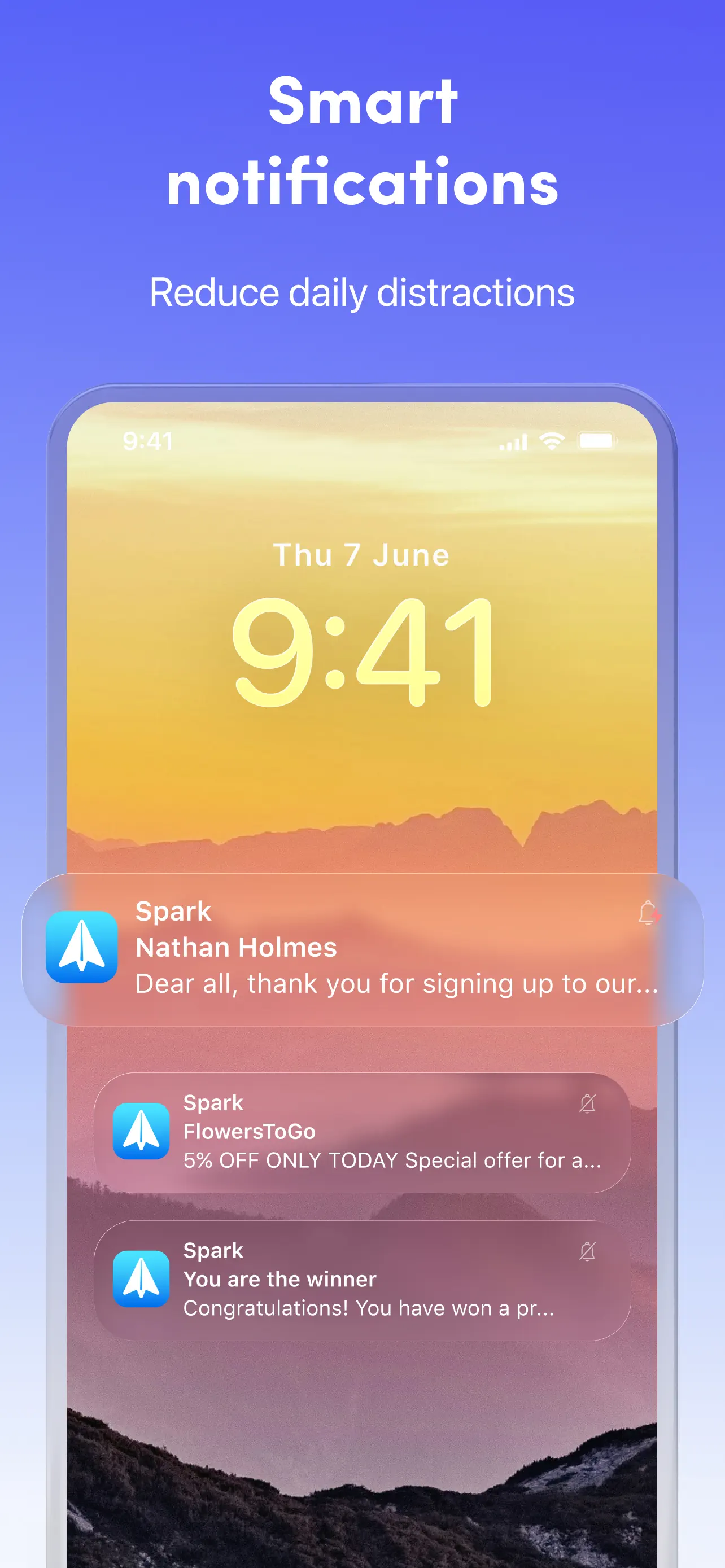 Spark Mail: AI Email Assistant App Store screenshot 1