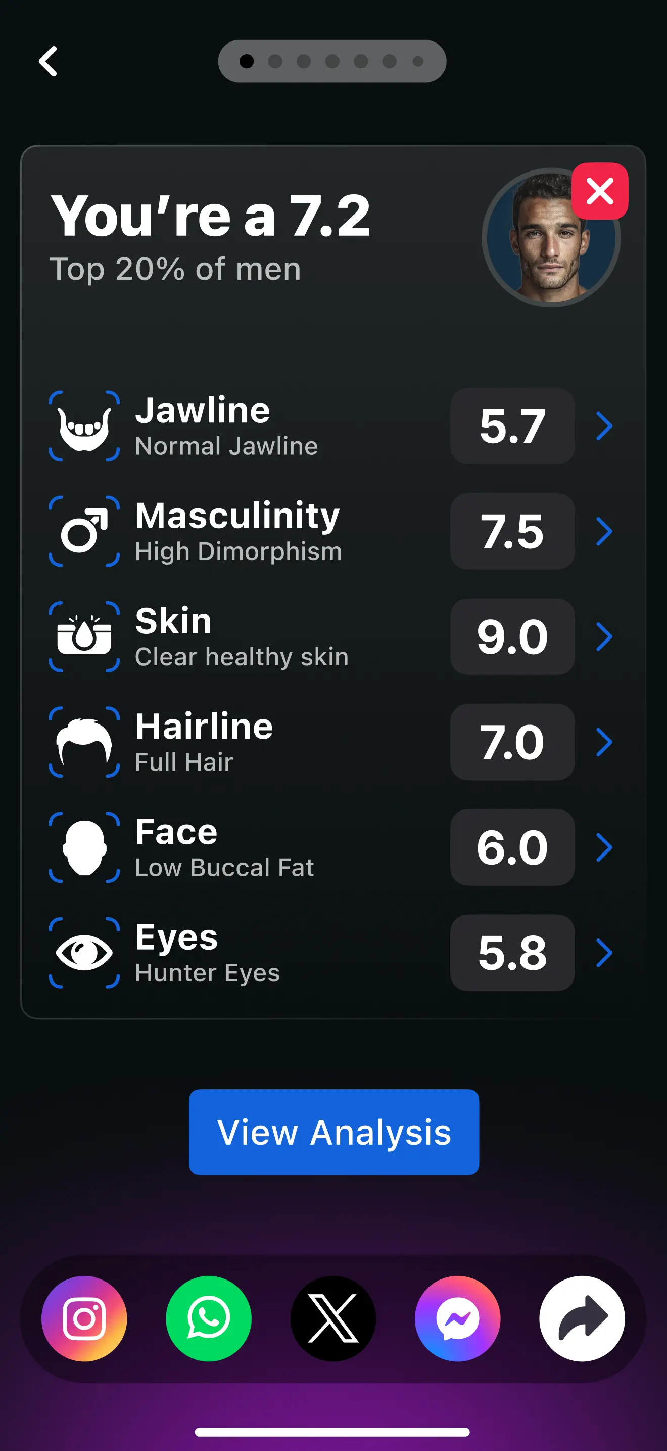 LooksMax Face Rating AI－LooxUP App Store screenshot 4