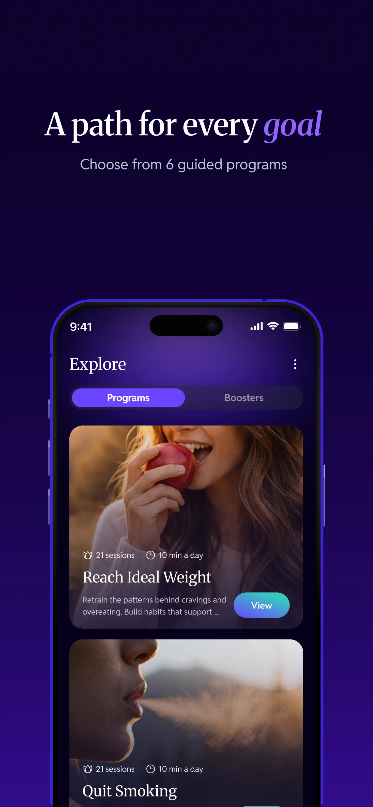 KURE: Rewire by Hypnosis App Store screenshot 3