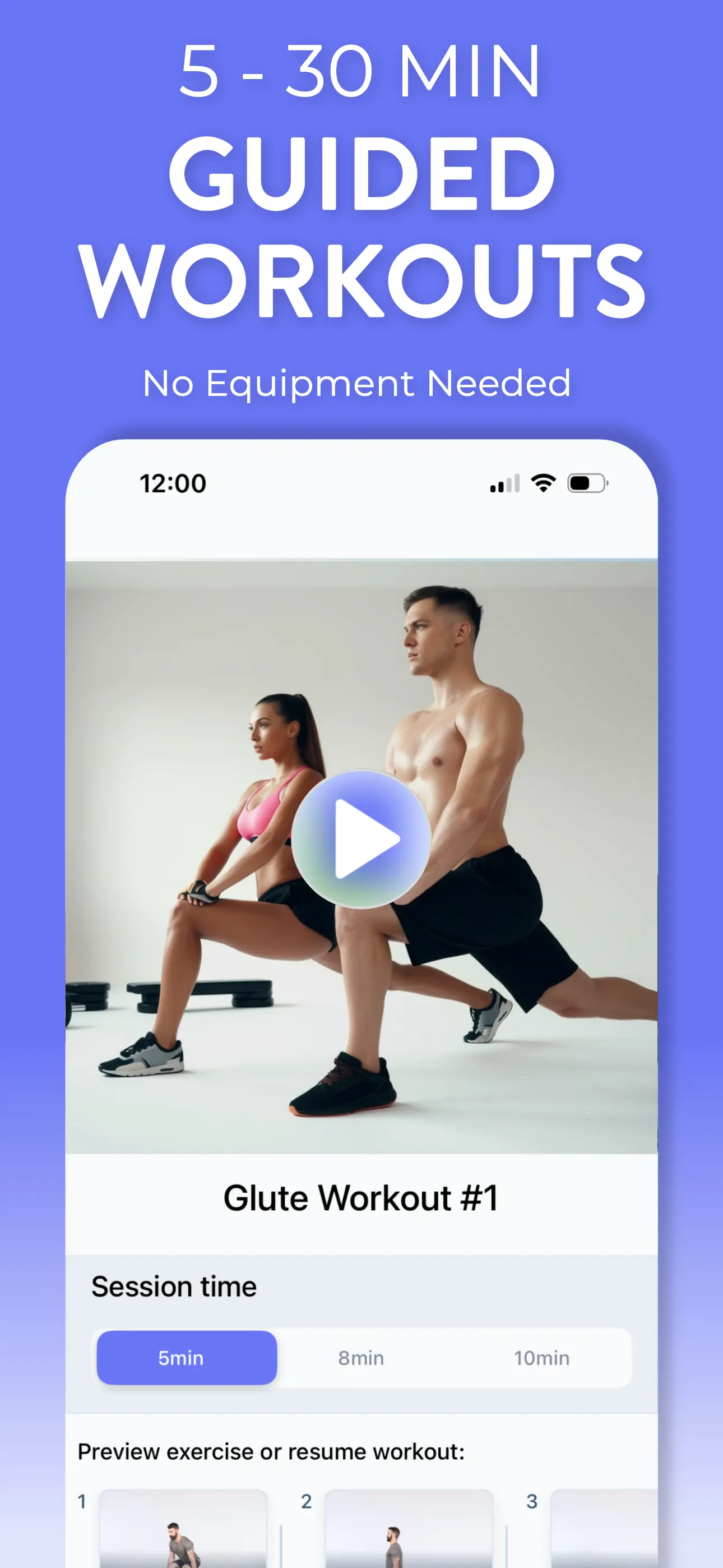 Daily Workouts - Home Fitness App Store screenshot 3