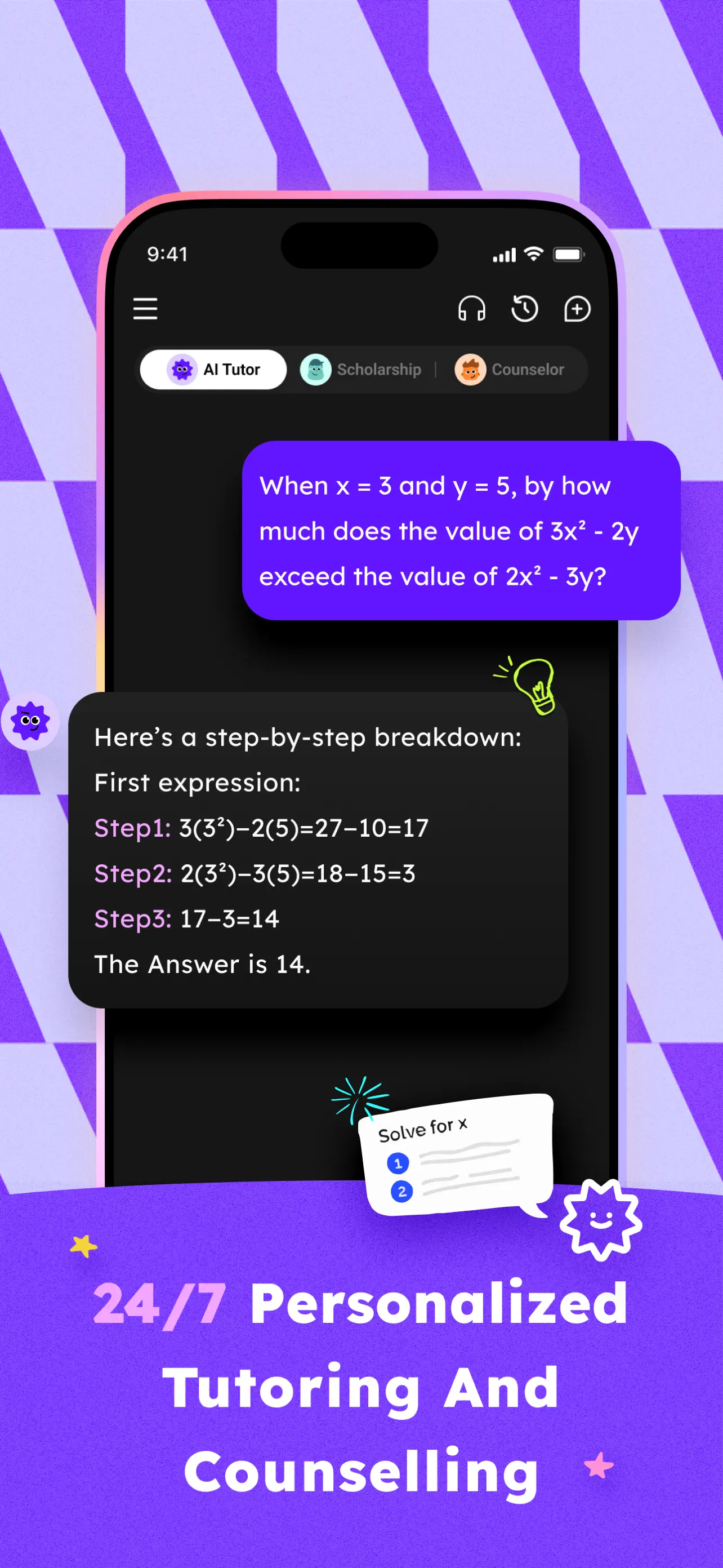 Answer.AI - Your AI tutor App Store screenshot 4