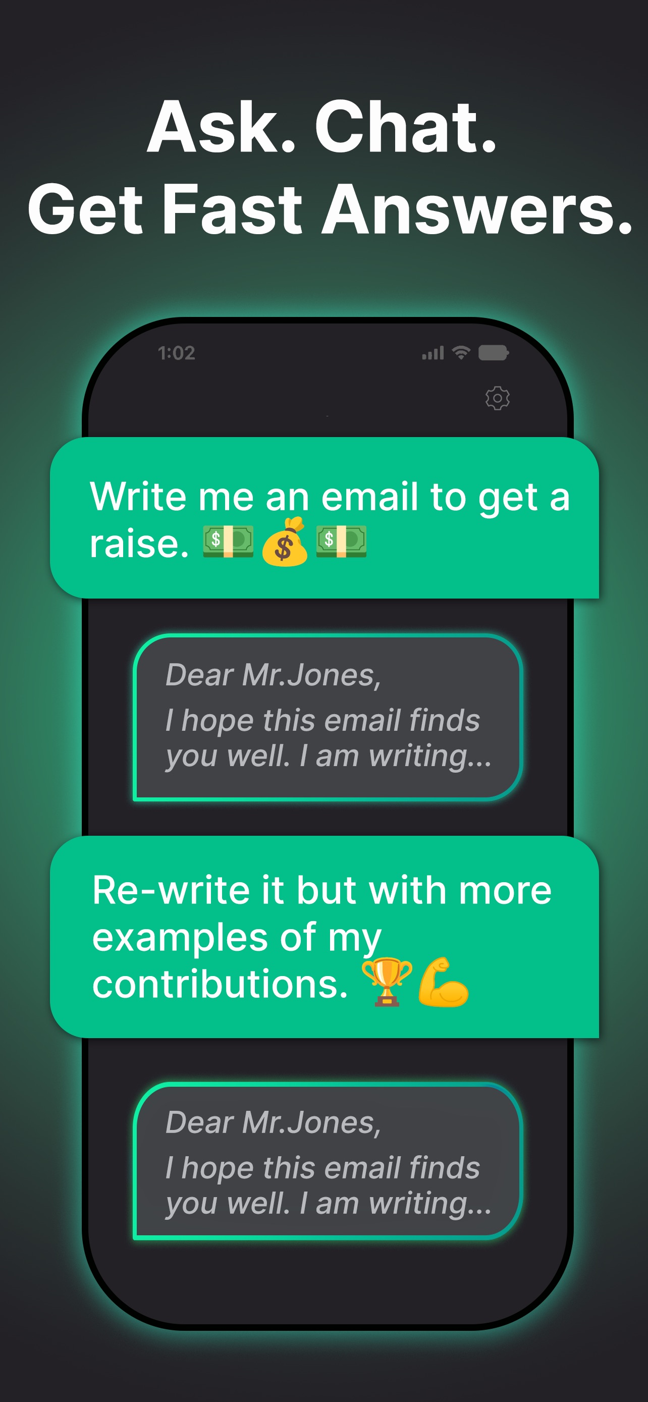 AI+ Chat & Al Video Generator App Store screenshot 4