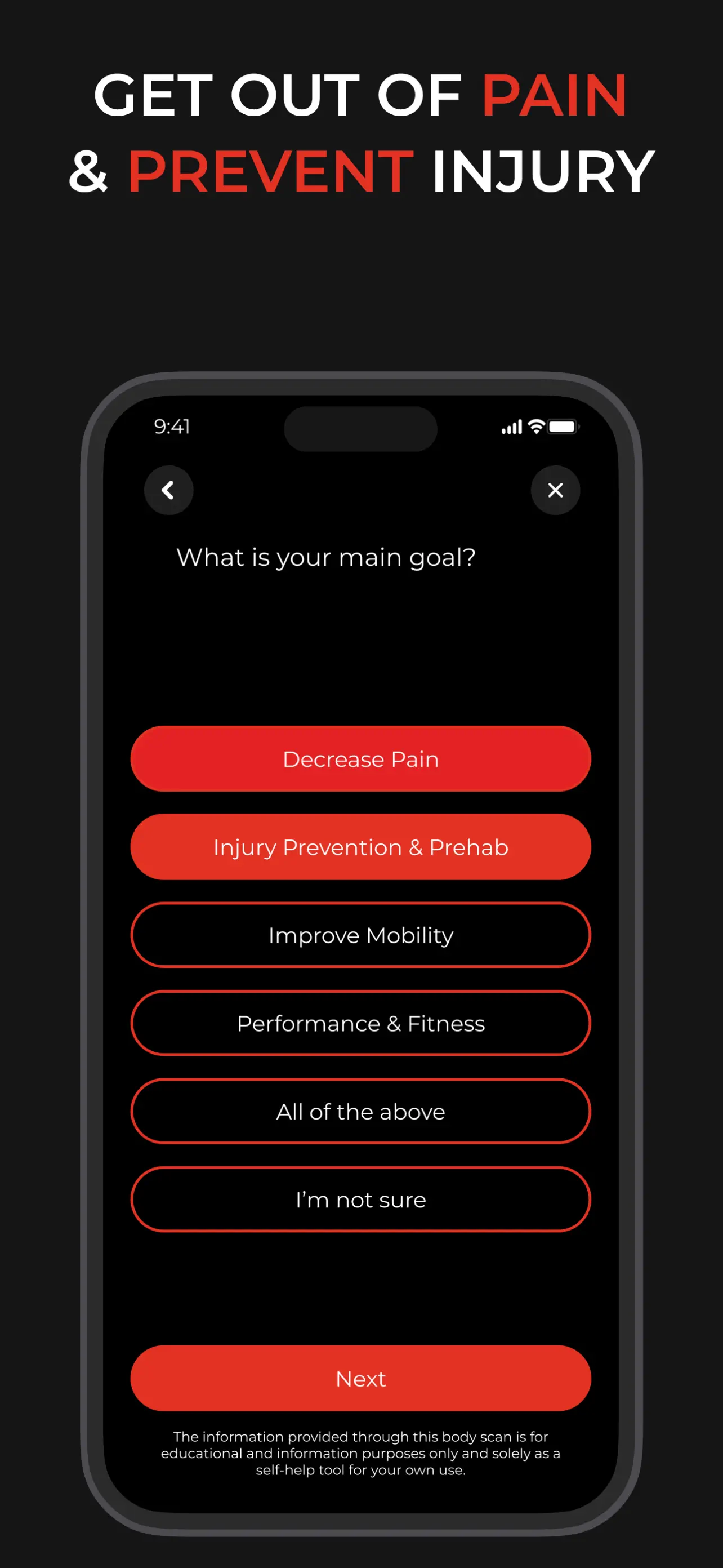 Prehab: Physical Therapy, Pain App Store screenshot 3