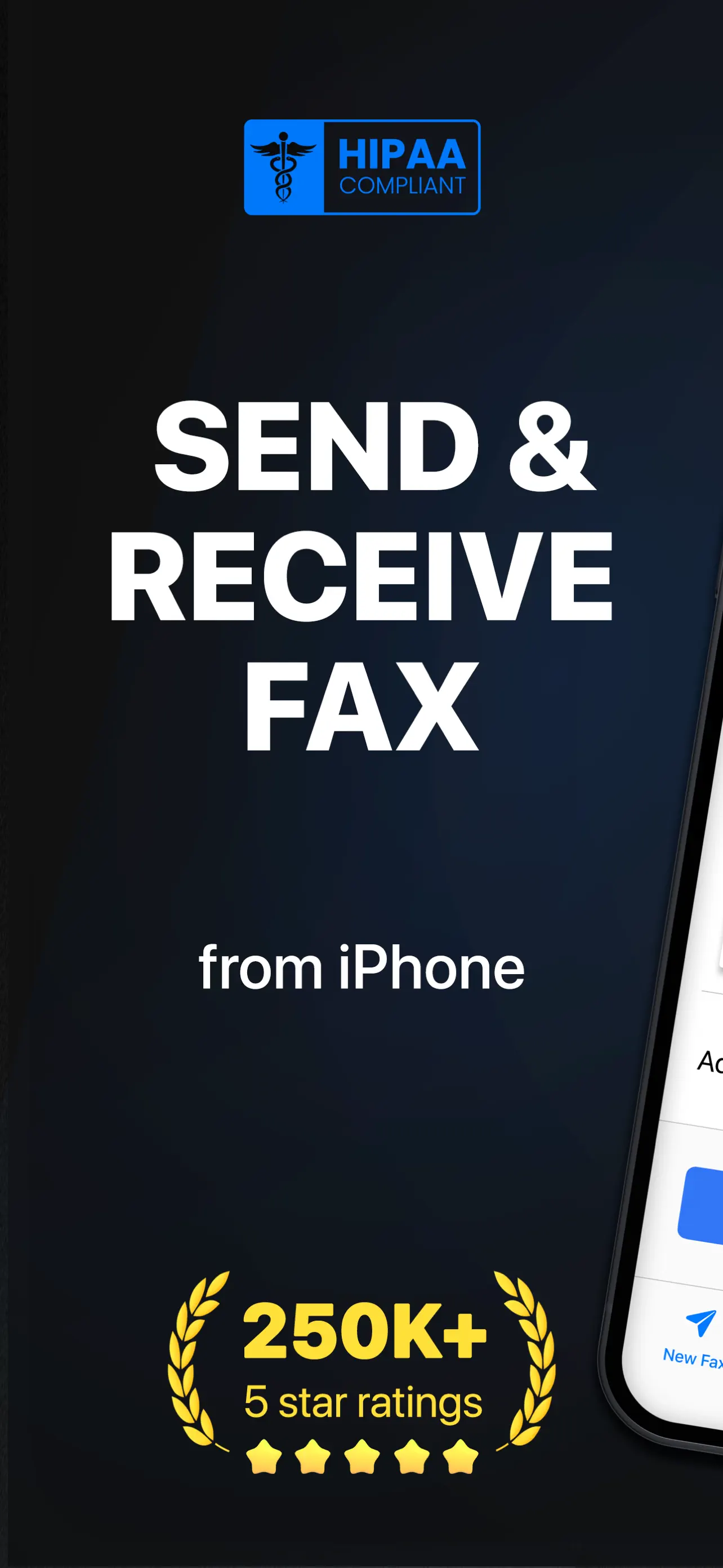 FAX from iPhone: Send Doc App App Store screenshot 1