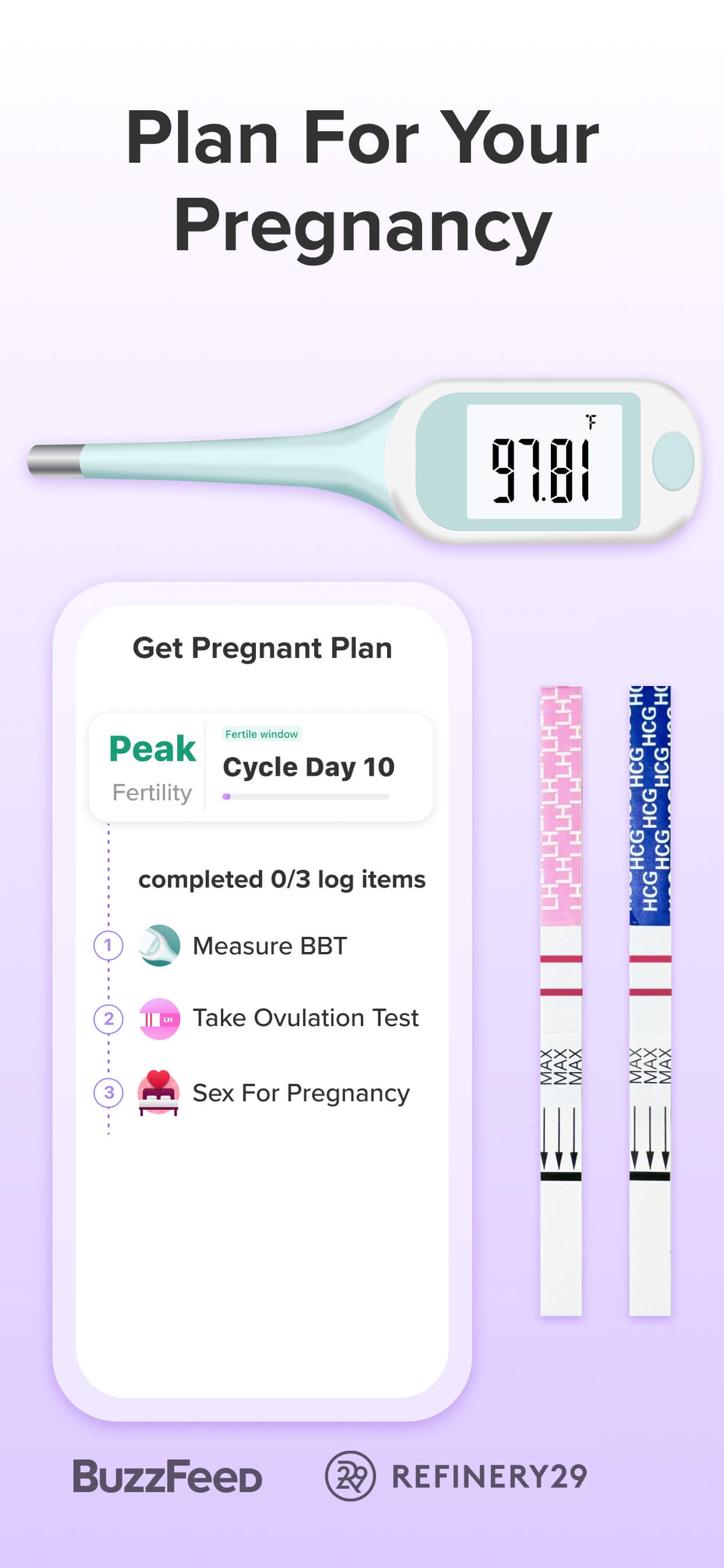 Glow Ovulation & Period App App Store screenshot 1