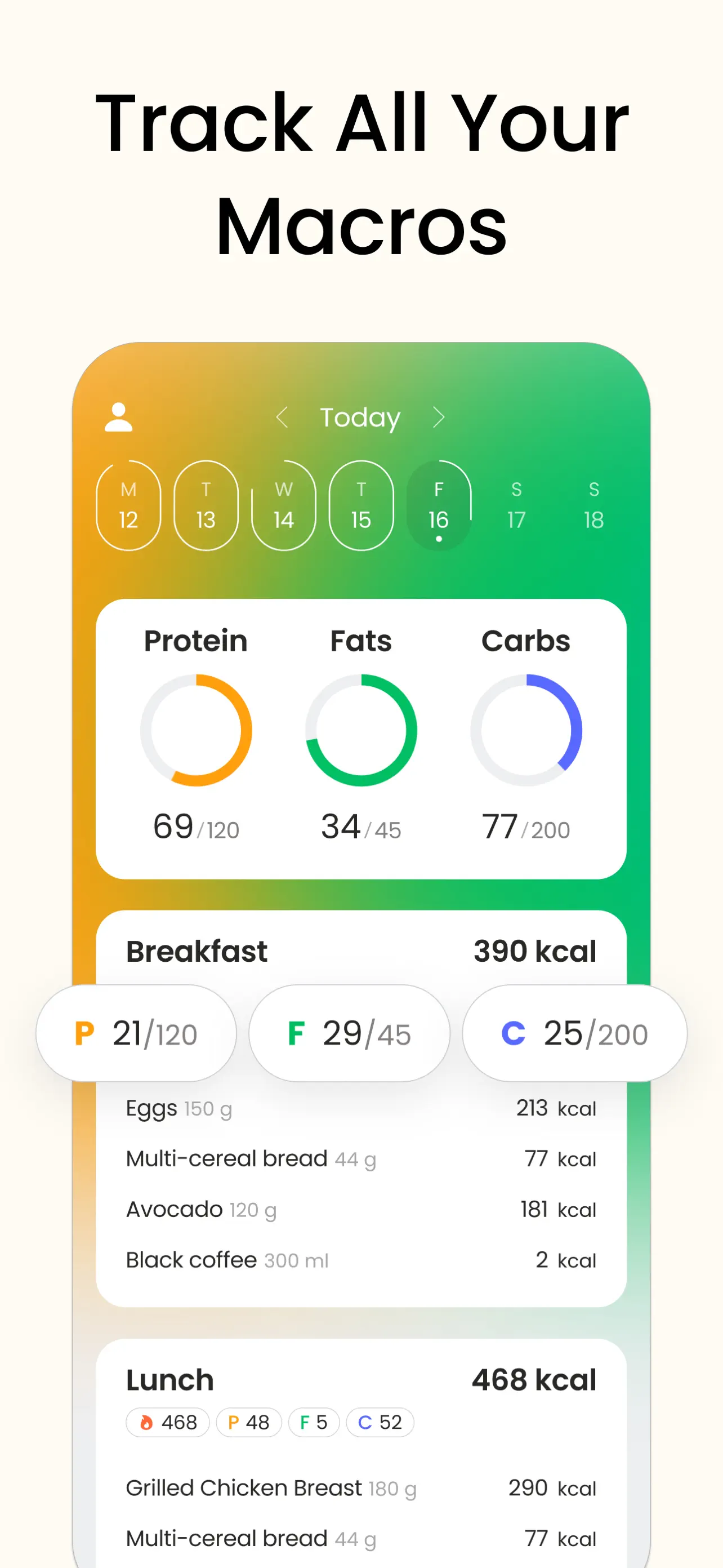 Calorie Counter by Numify App Store screenshot 4