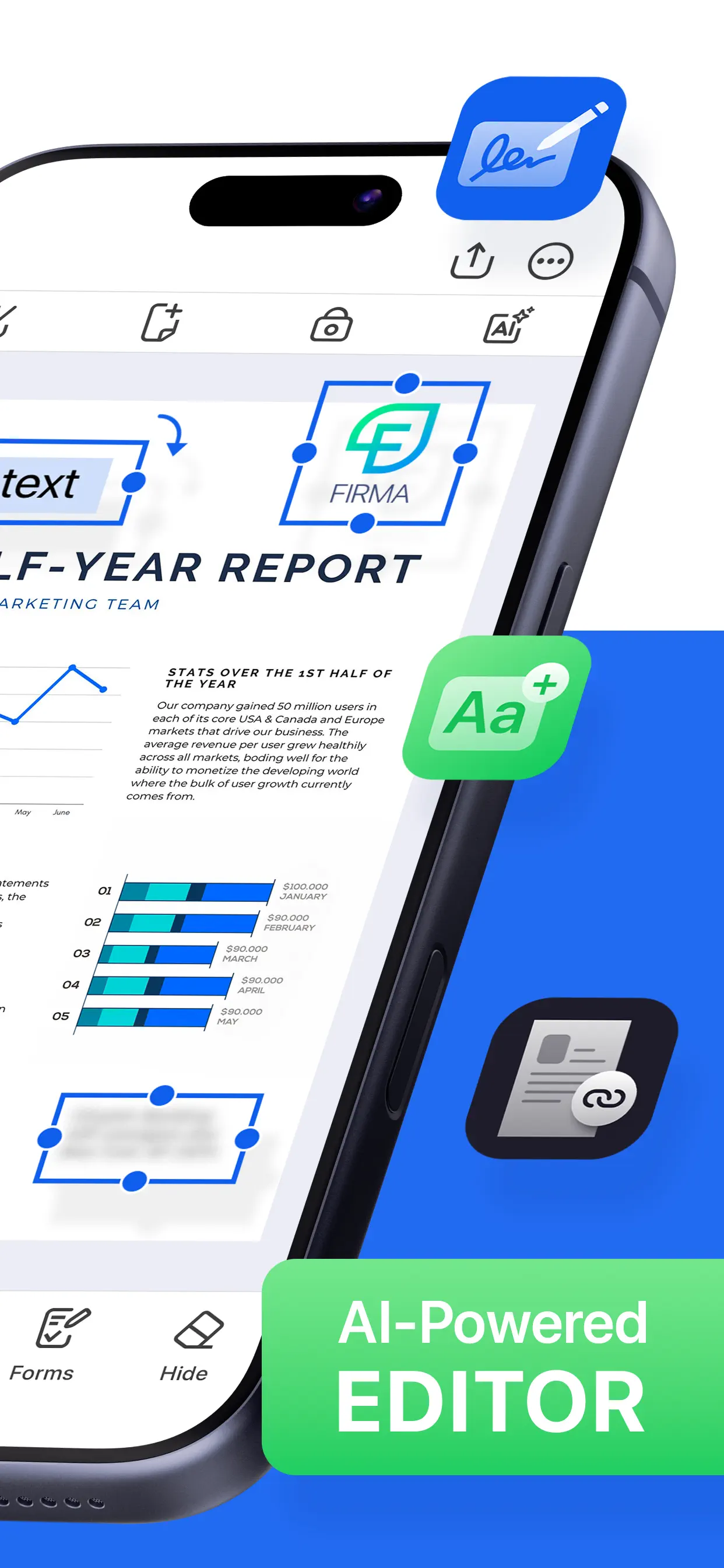 Forma: PDF Document Editor App Store screenshot 3