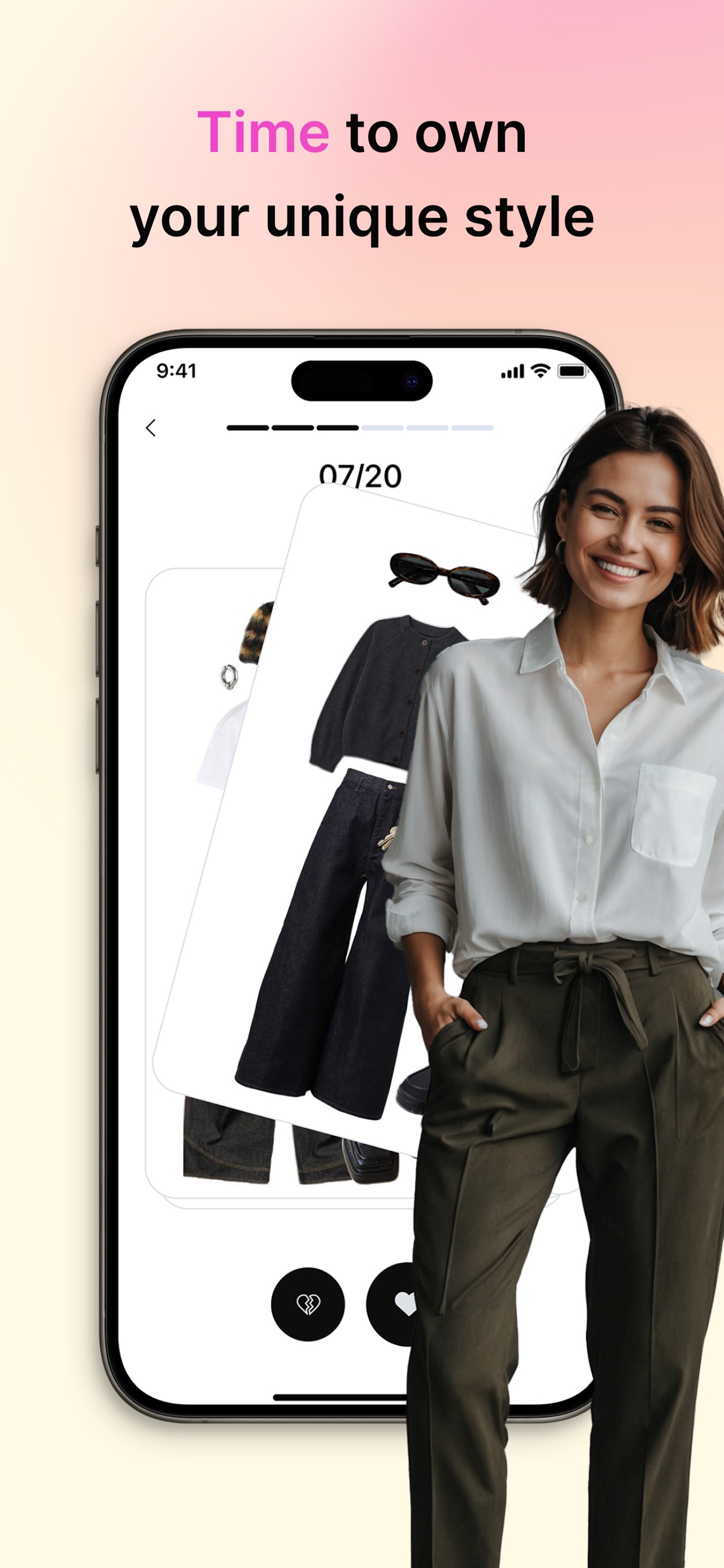 Dressly: AI Outfit Stylist App Store screenshot 1