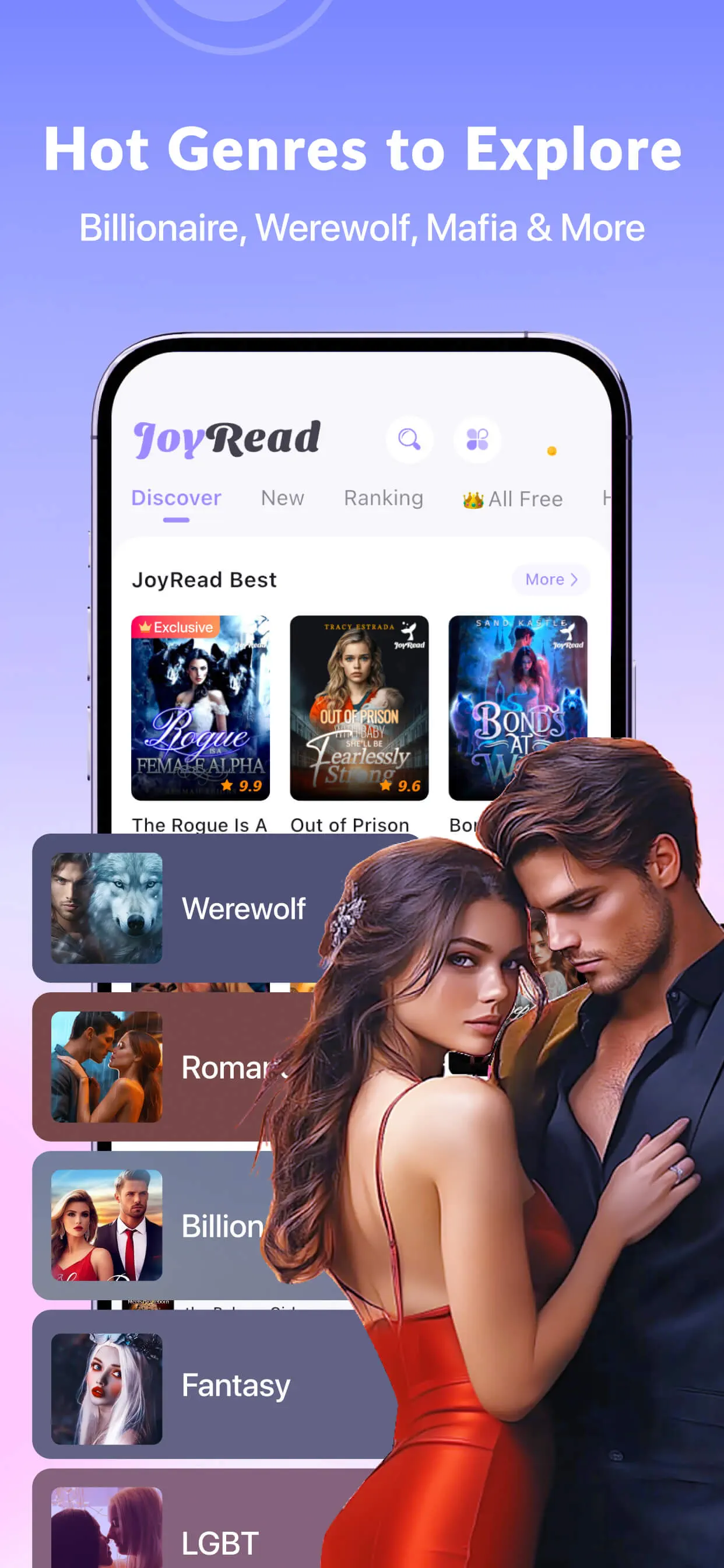 JoyRead-Enjoy Novels & Shorts App Store screenshot 1