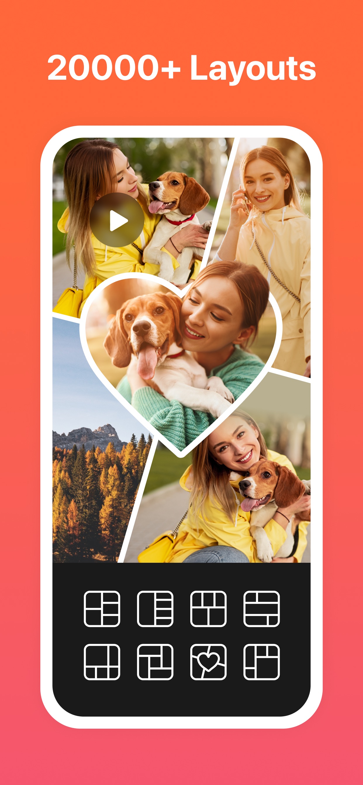 PhotoGrid: Video Collage Maker App Store screenshot 1