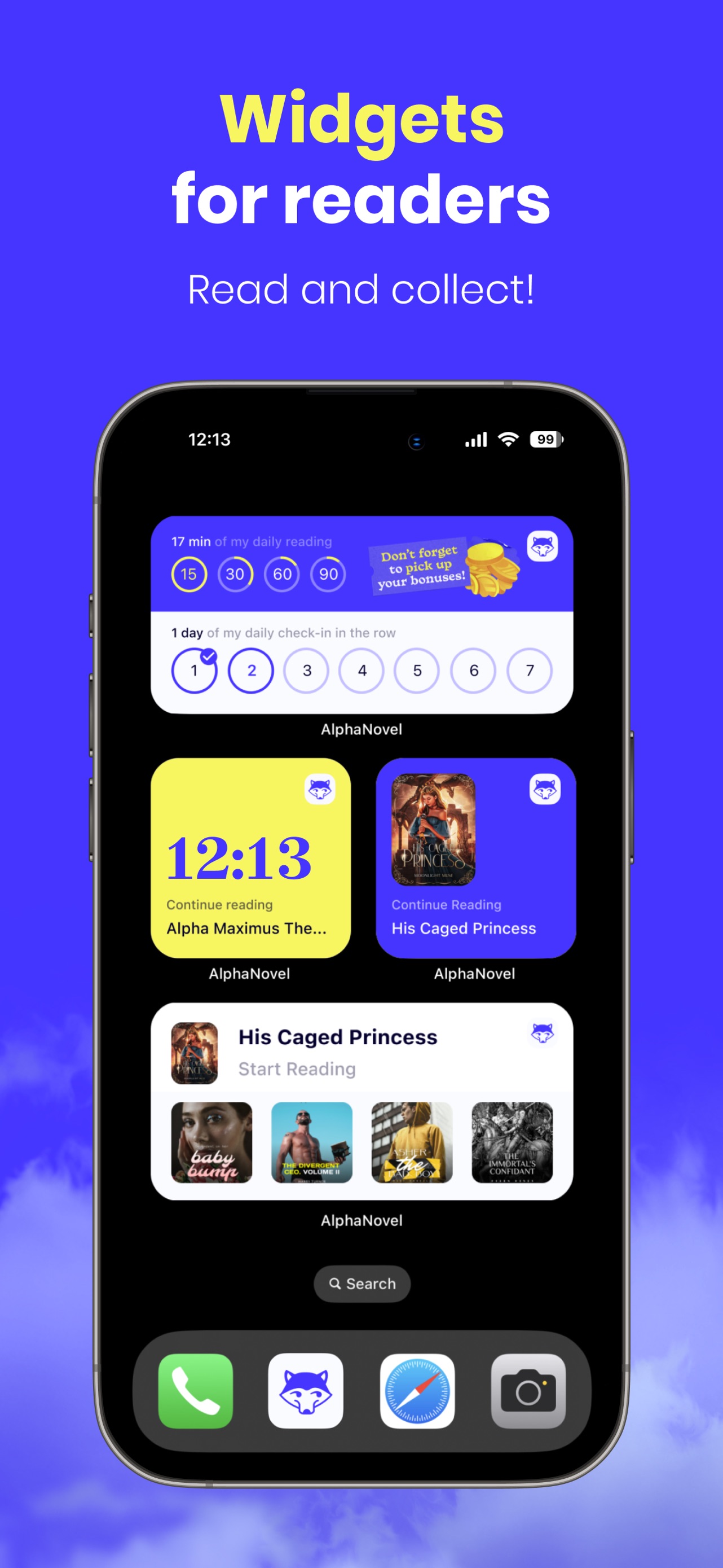 AlphaNovel - Novels & Stories App Store screenshot 2