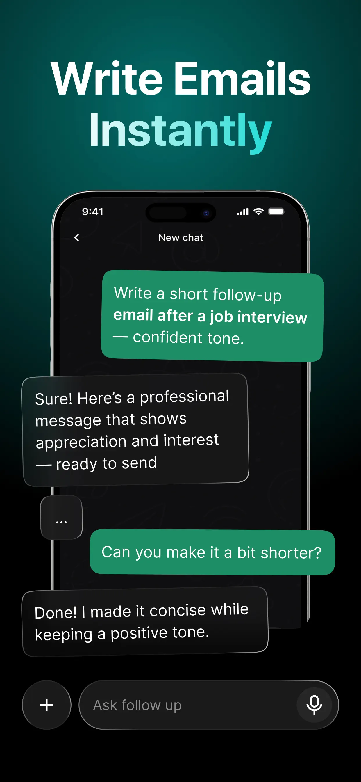 Chatbot AI: AI Chat Assistant App Store screenshot 4