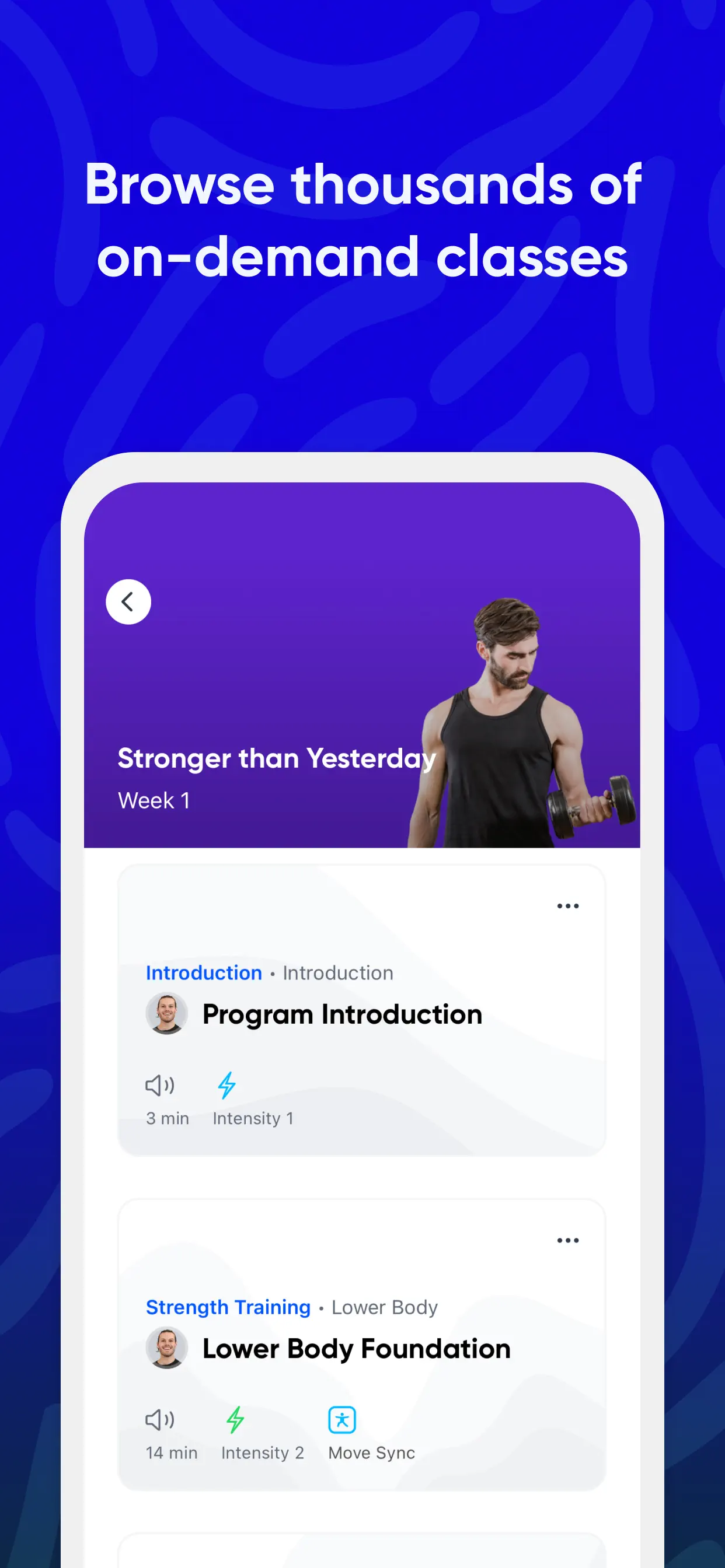 Aaptiv: #1 Audio Fitness App App Store screenshot 4