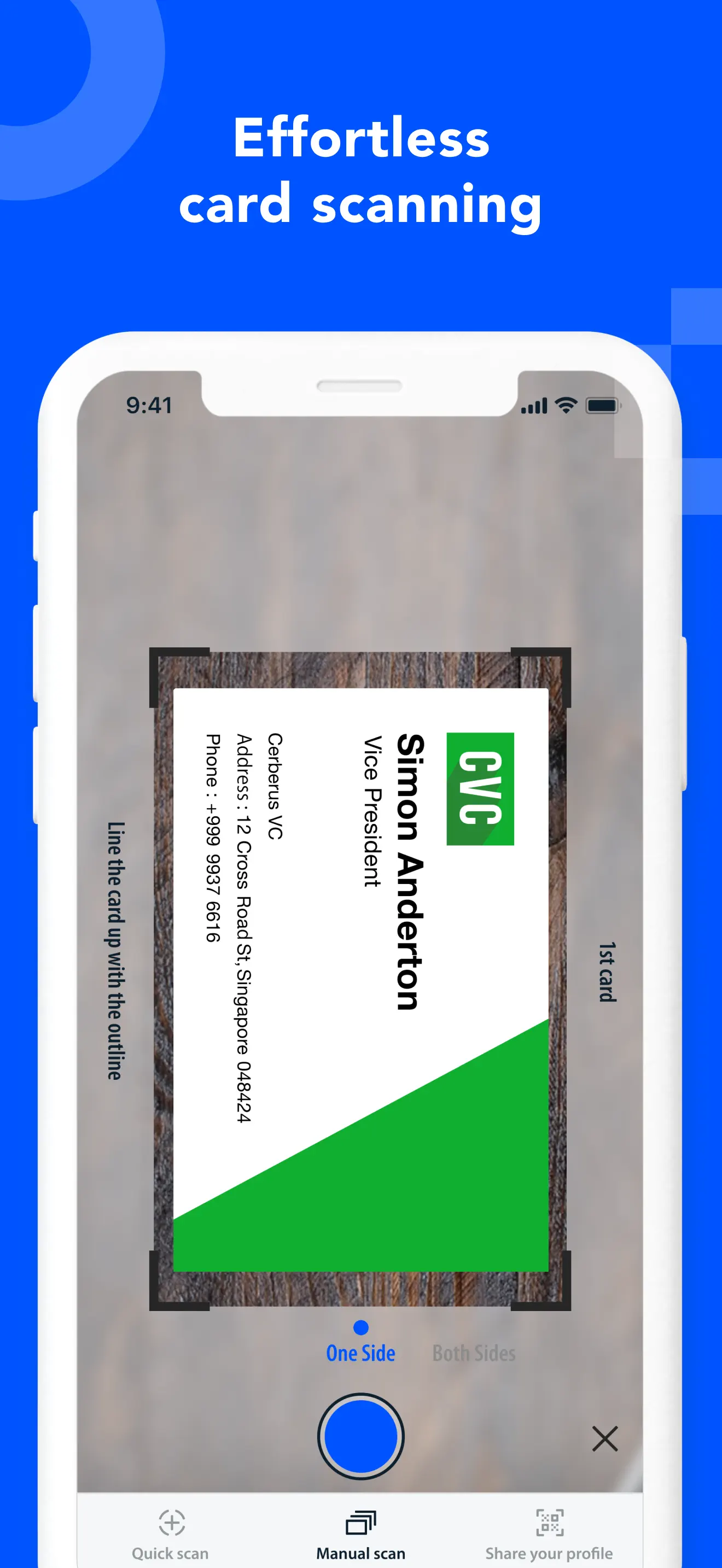 Eight: Business Card Manager App Store screenshot 4