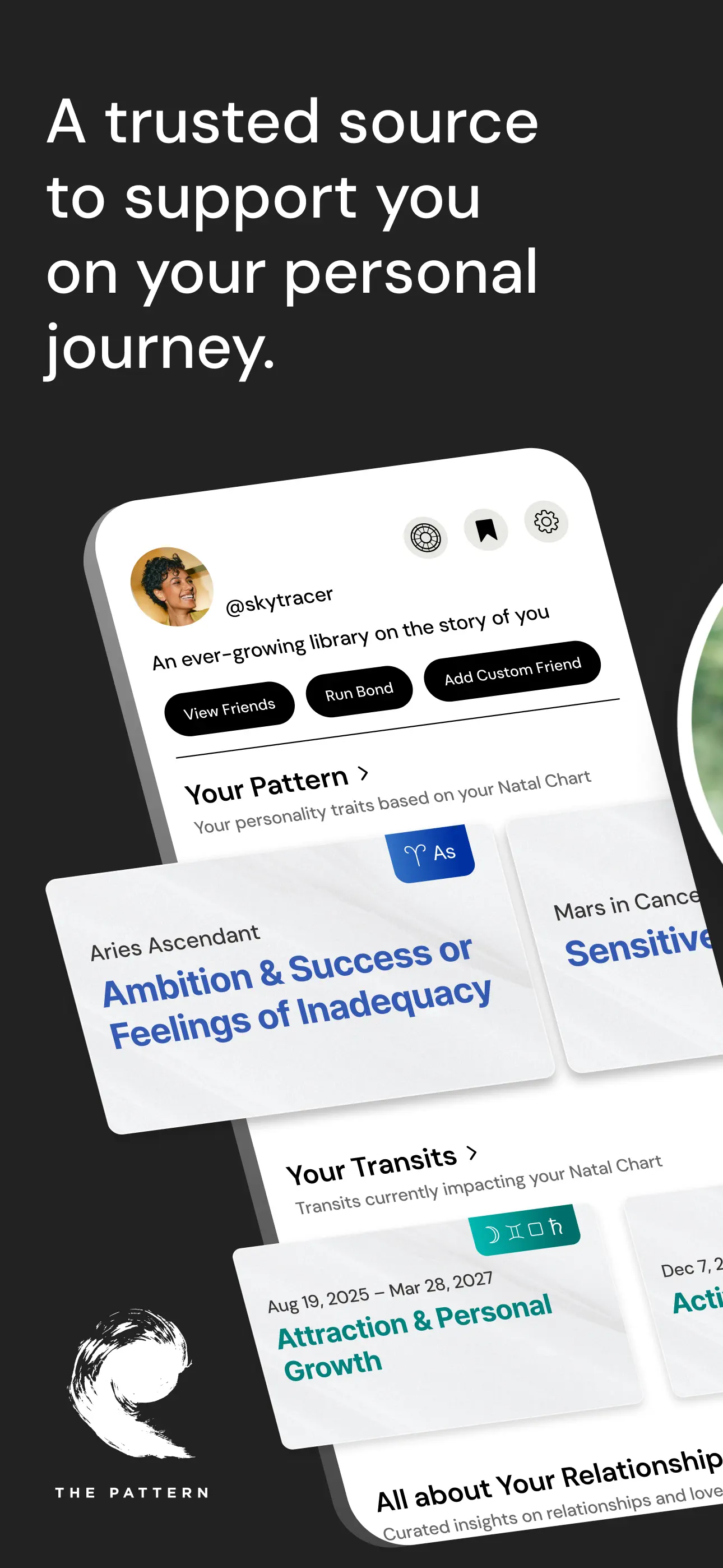 The Pattern: Astrology App Store screenshot 2