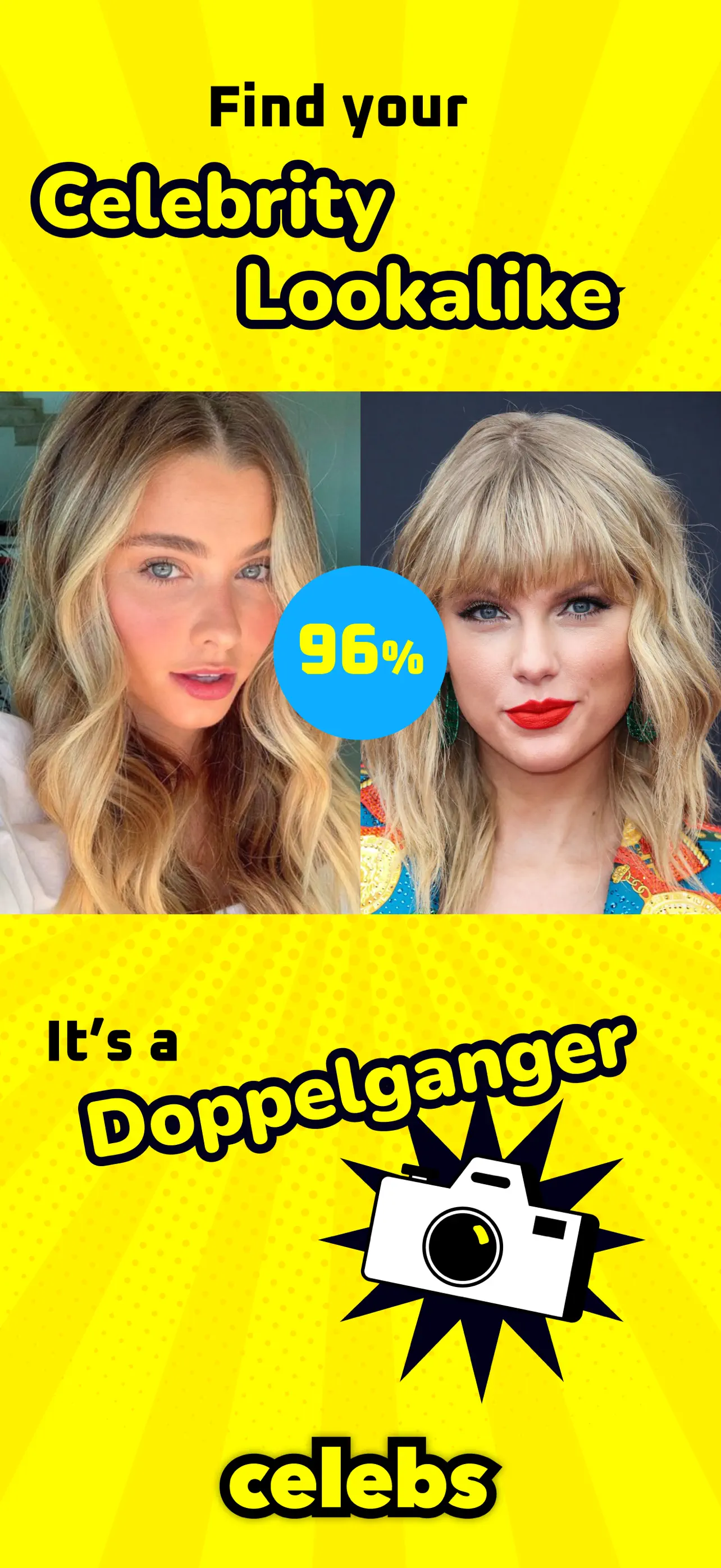 Celebs - Celebrity Look Alike App Store screenshot 1