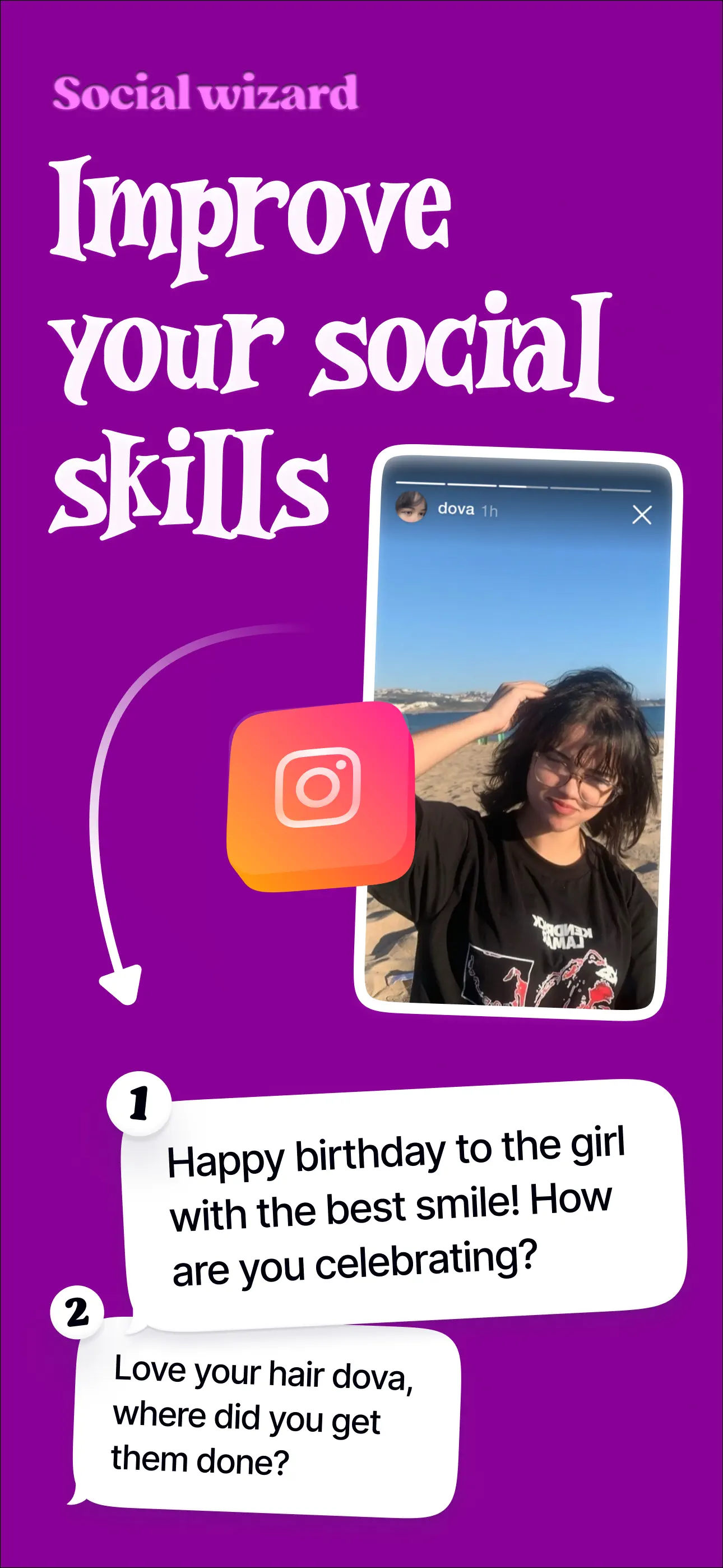 Social Wizard - up ur game App Store screenshot 1