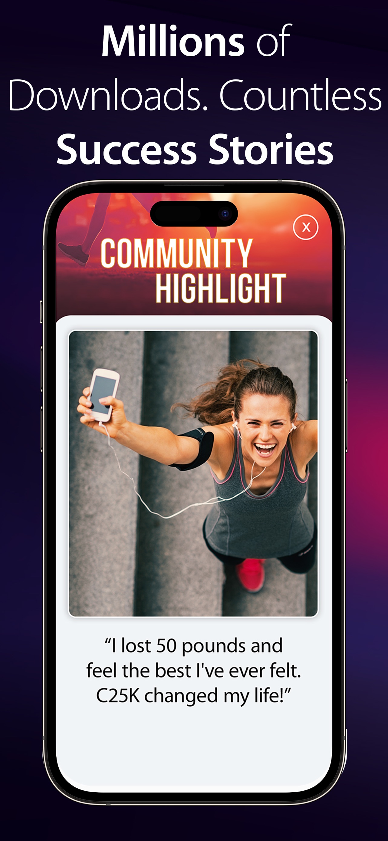 C25K® 5K Running Coach & Map App Store screenshot 3