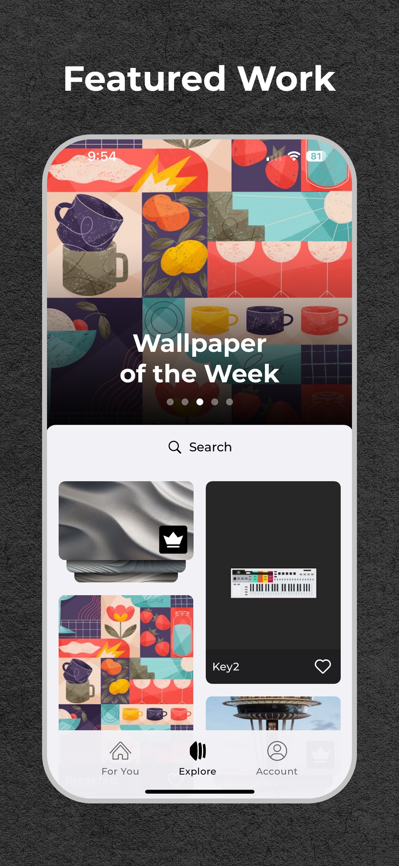 Panels Wallpapers App Store screenshot 1