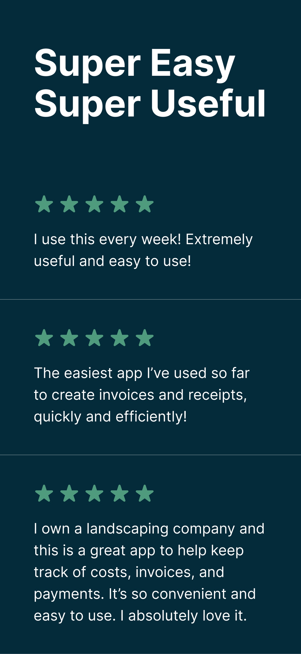 Invoice Maker ▸ Estimate App App Store screenshot 2