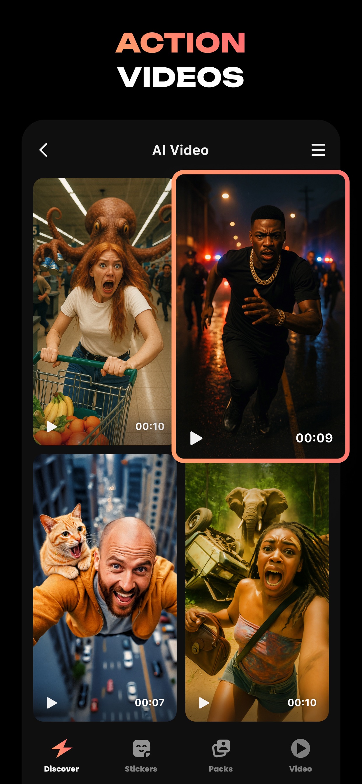 Hula AI: Trend Video Generator App Store screenshot 1