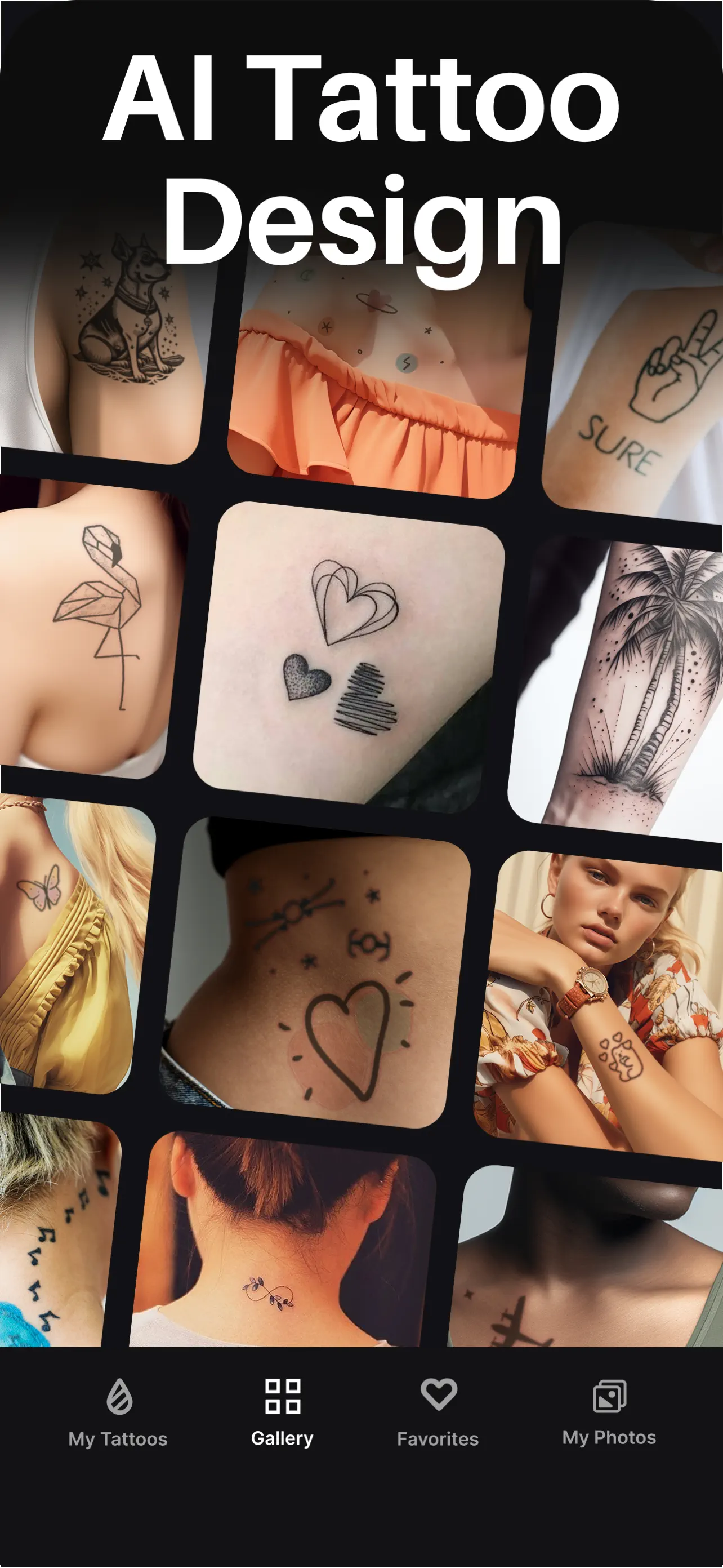 INKHUNTER - AI Tattoo Design App Store screenshot 2