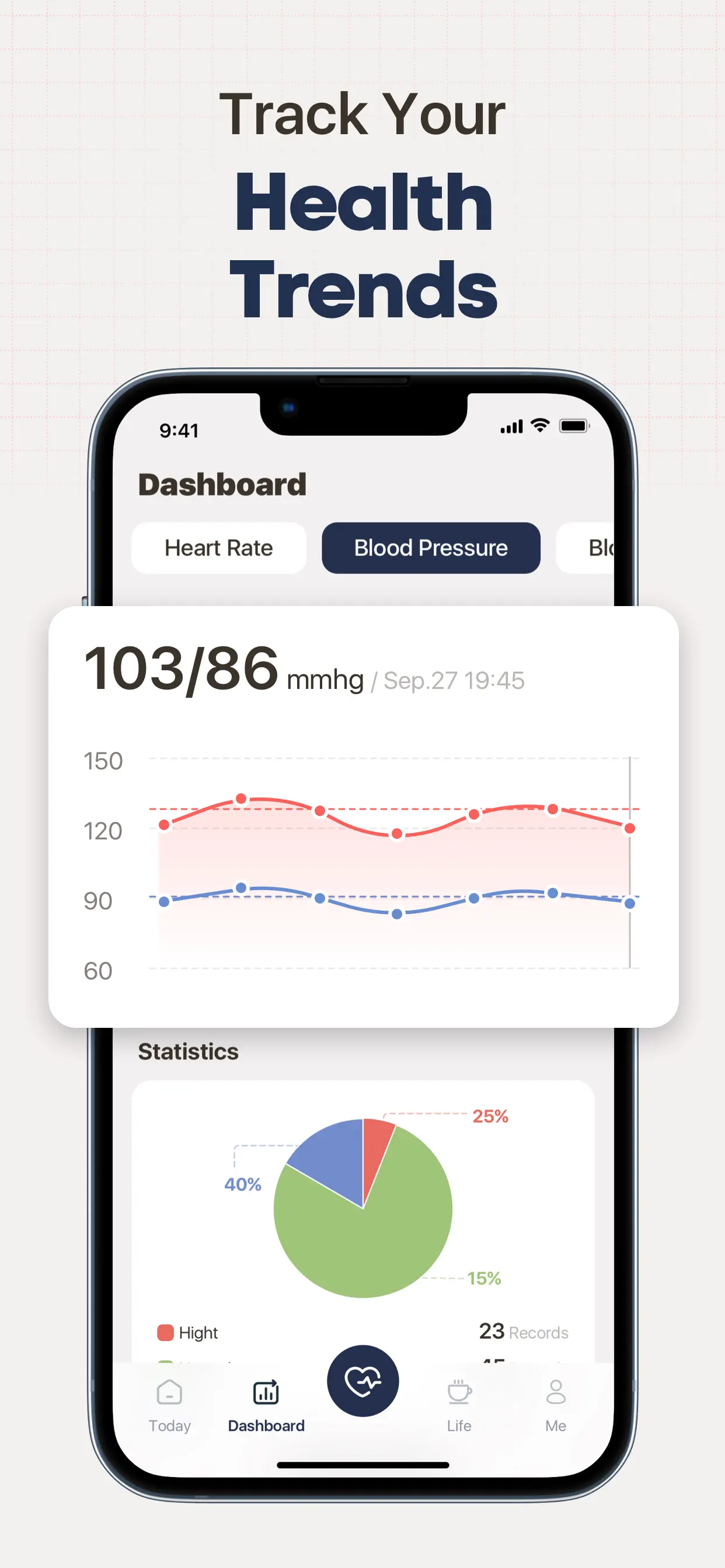 Health Mate: Life&Heart Health App Store screenshot 4