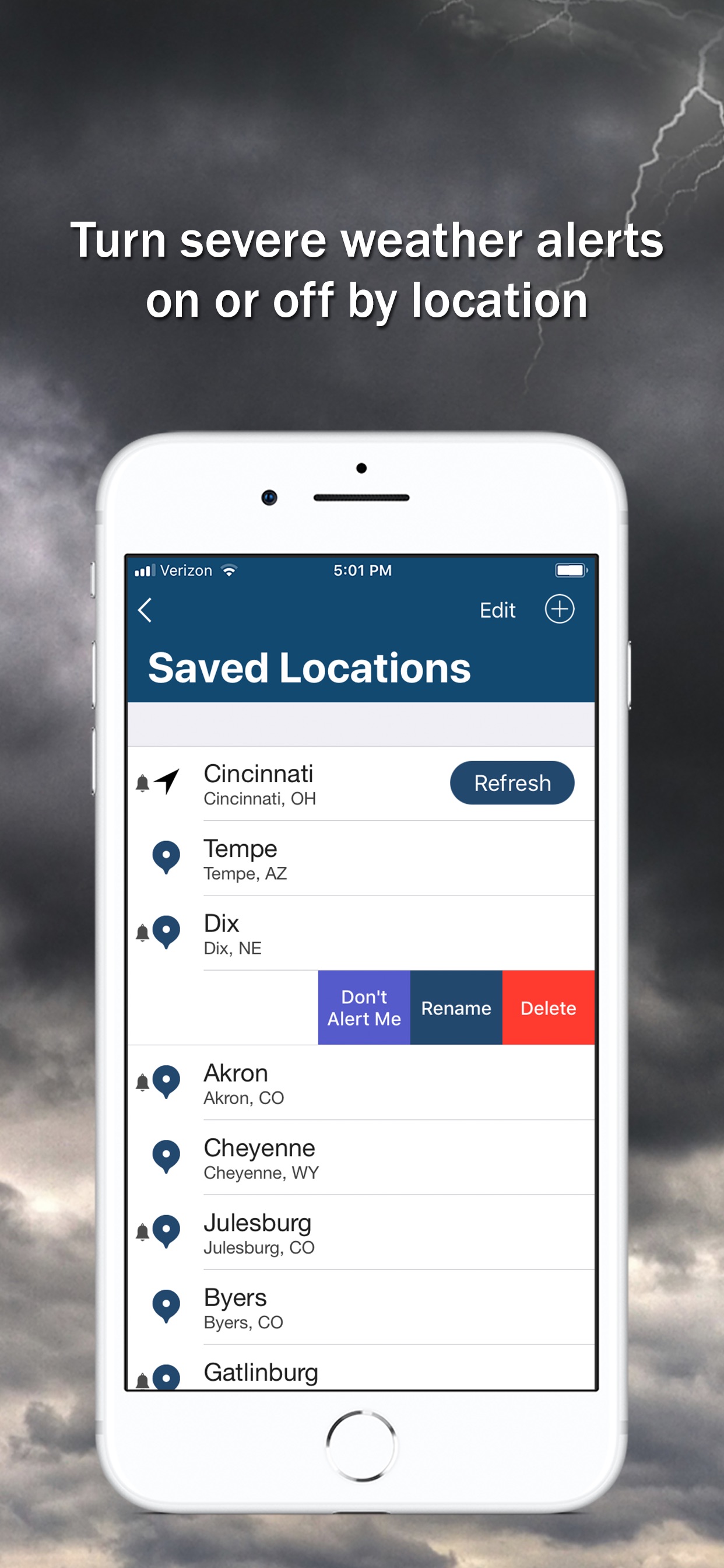 Storm Shield App Store screenshot 1
