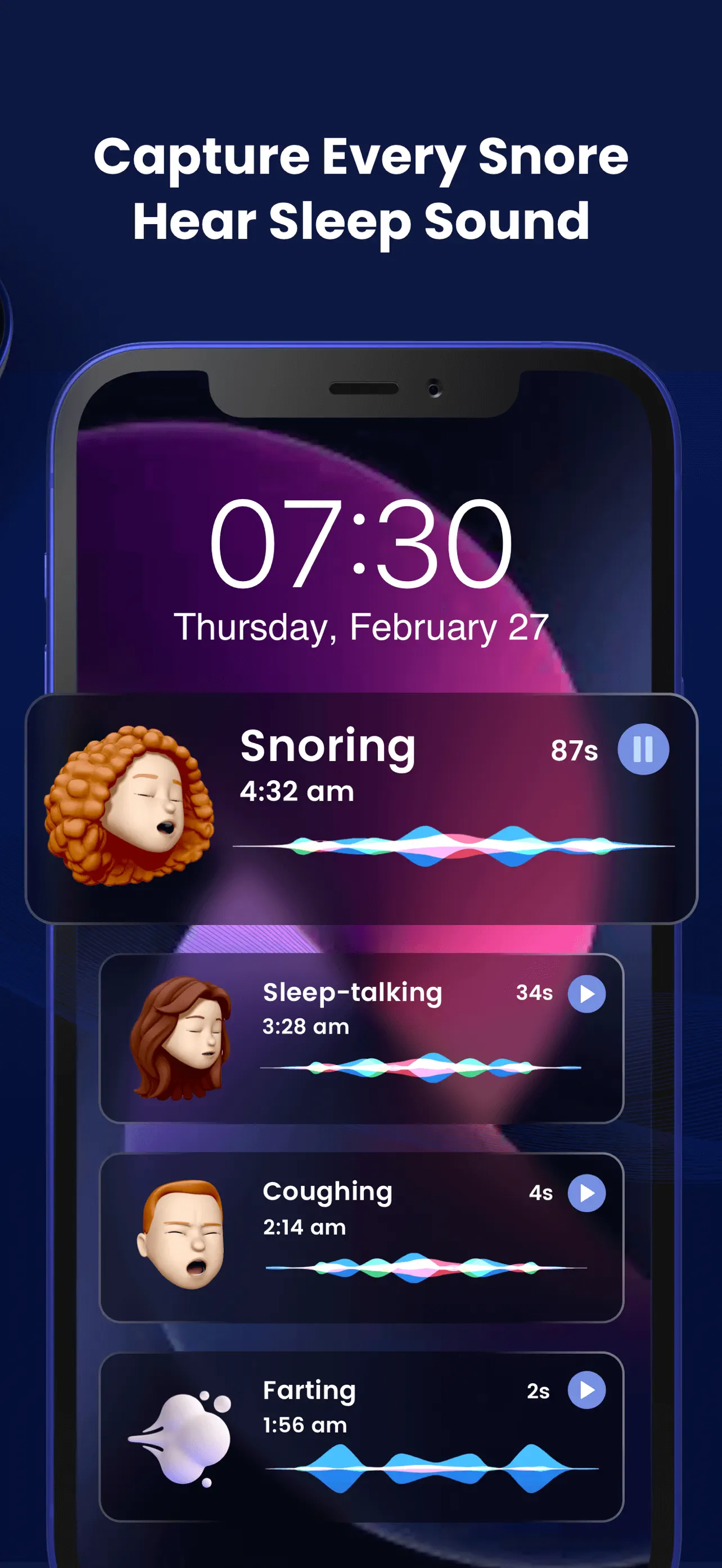 Sleep Monitor: Sleep Tracker App Store screenshot 3