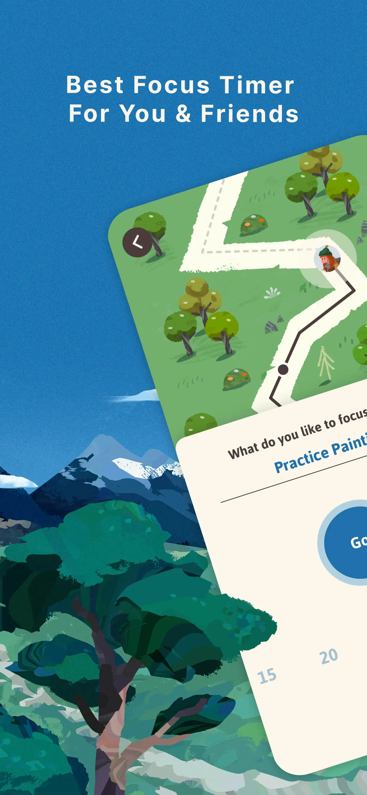 Focus Traveller - Flow Timer App Store screenshot 2