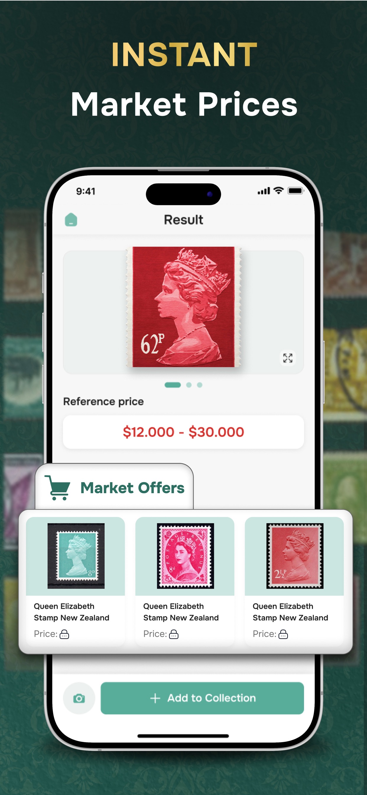 Stamp Value Stamp Identifier App Store screenshot 1