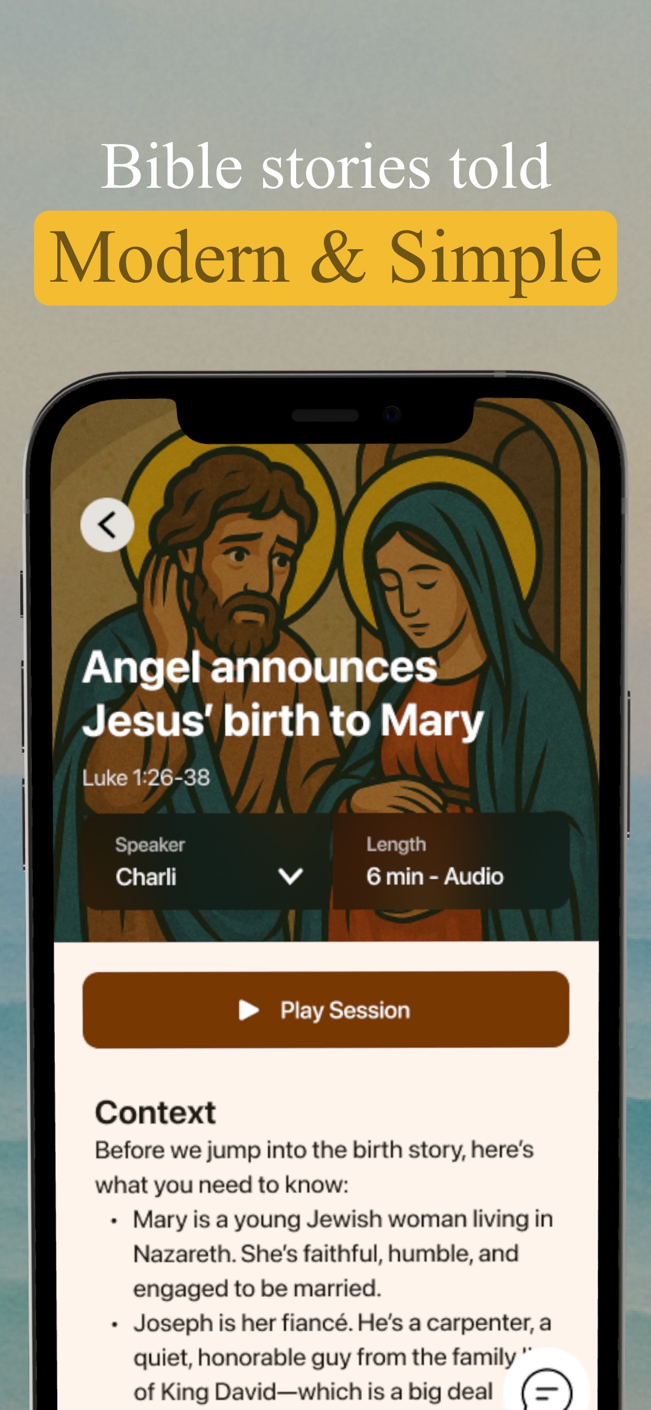 Bible Bff-Modern Bible Stories App Store screenshot 1