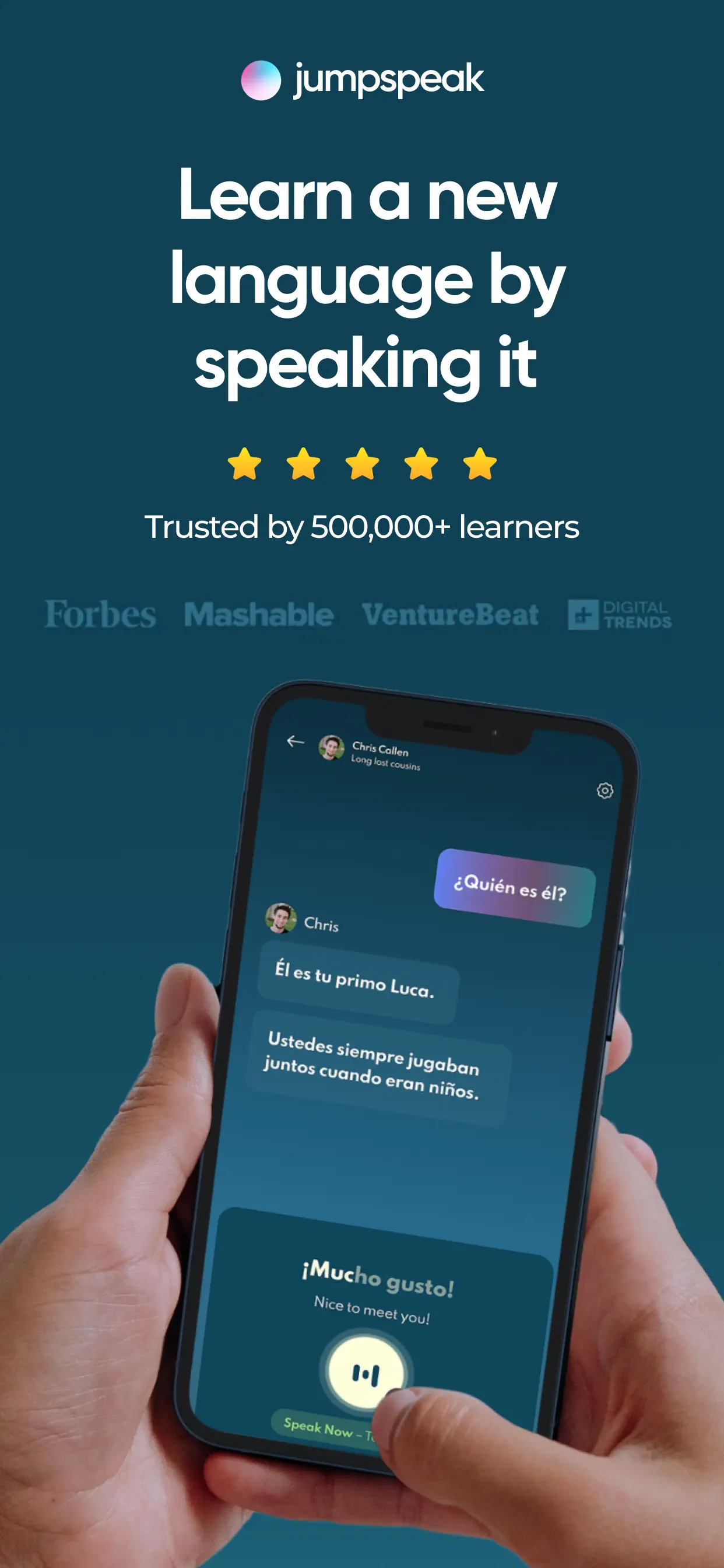Jumpspeak | Language Learning App Store screenshot 1