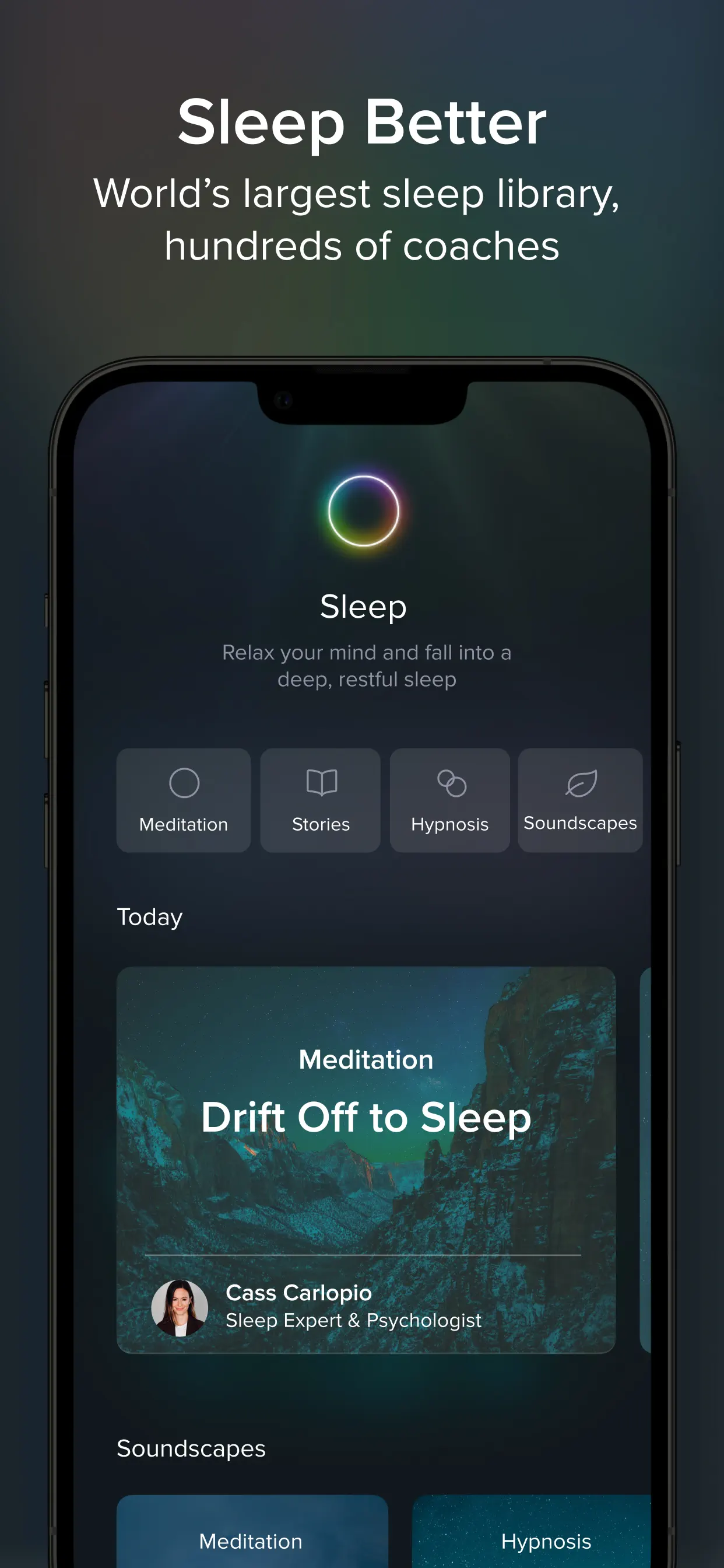 Aura: Meditation & Sleep, CBT App Store screenshot 4