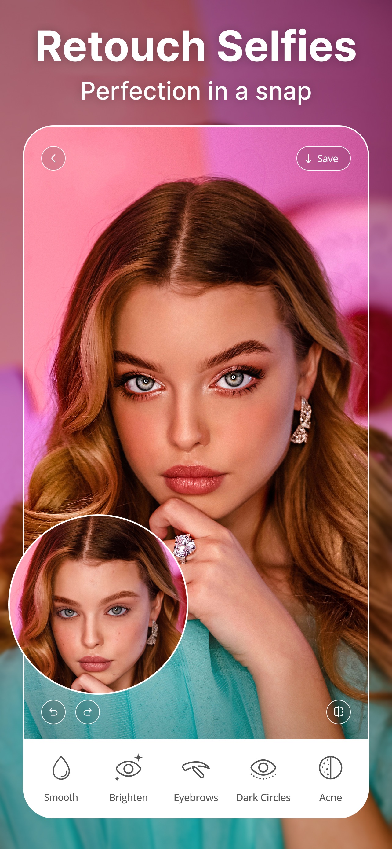 BeautyUp－AI Face & Body Editor App Store screenshot 2