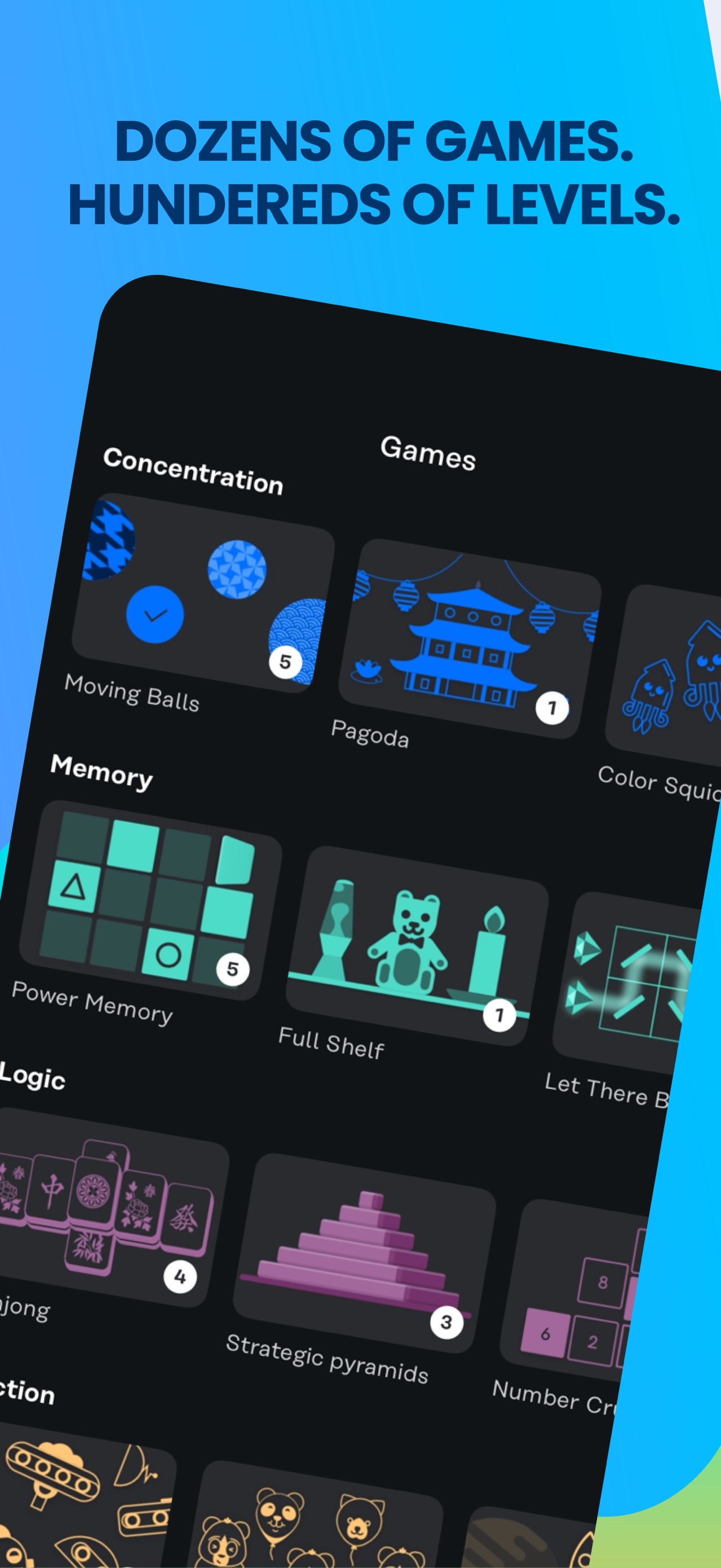 Memorado (GEIST): Brain & Mind App Store screenshot 1