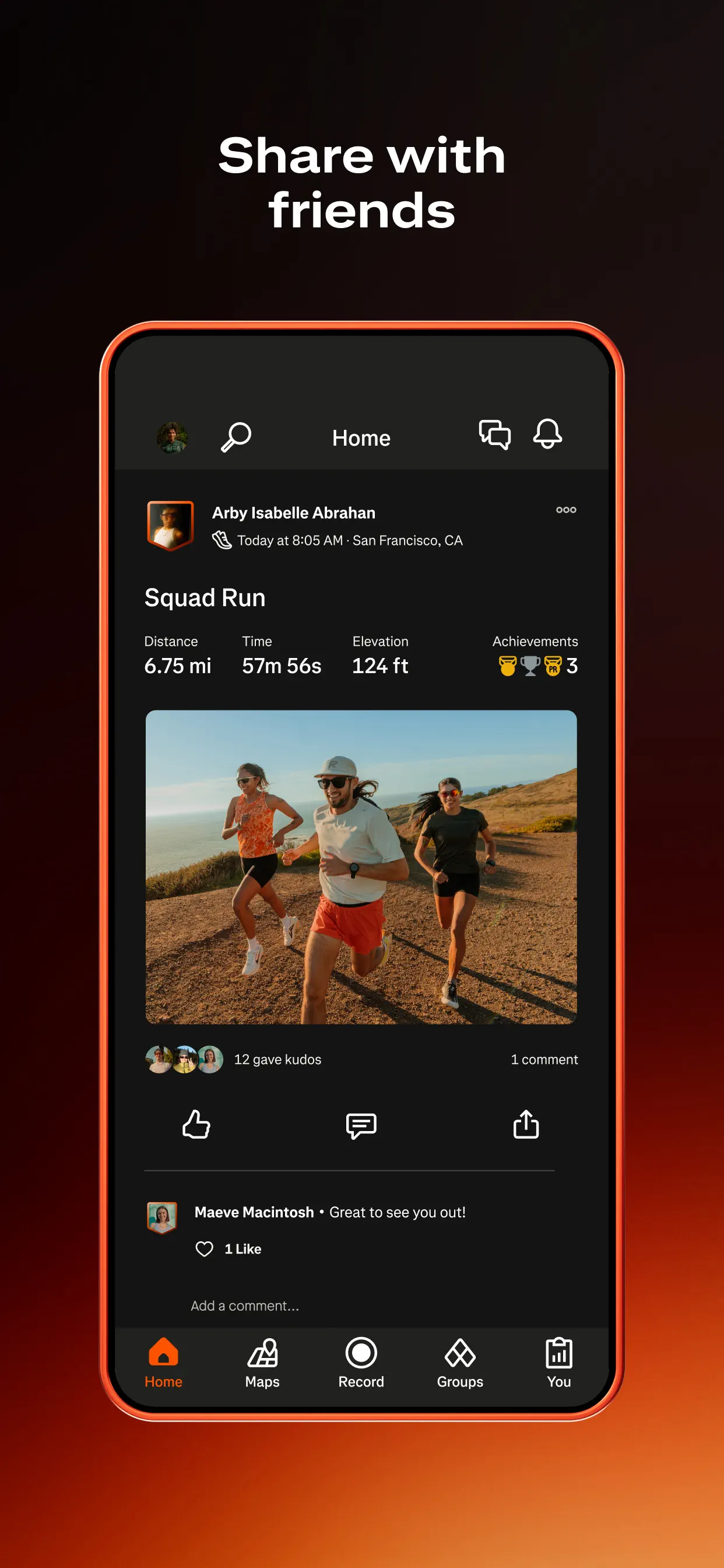 Strava: Run, Bike, Walk App Store screenshot 3