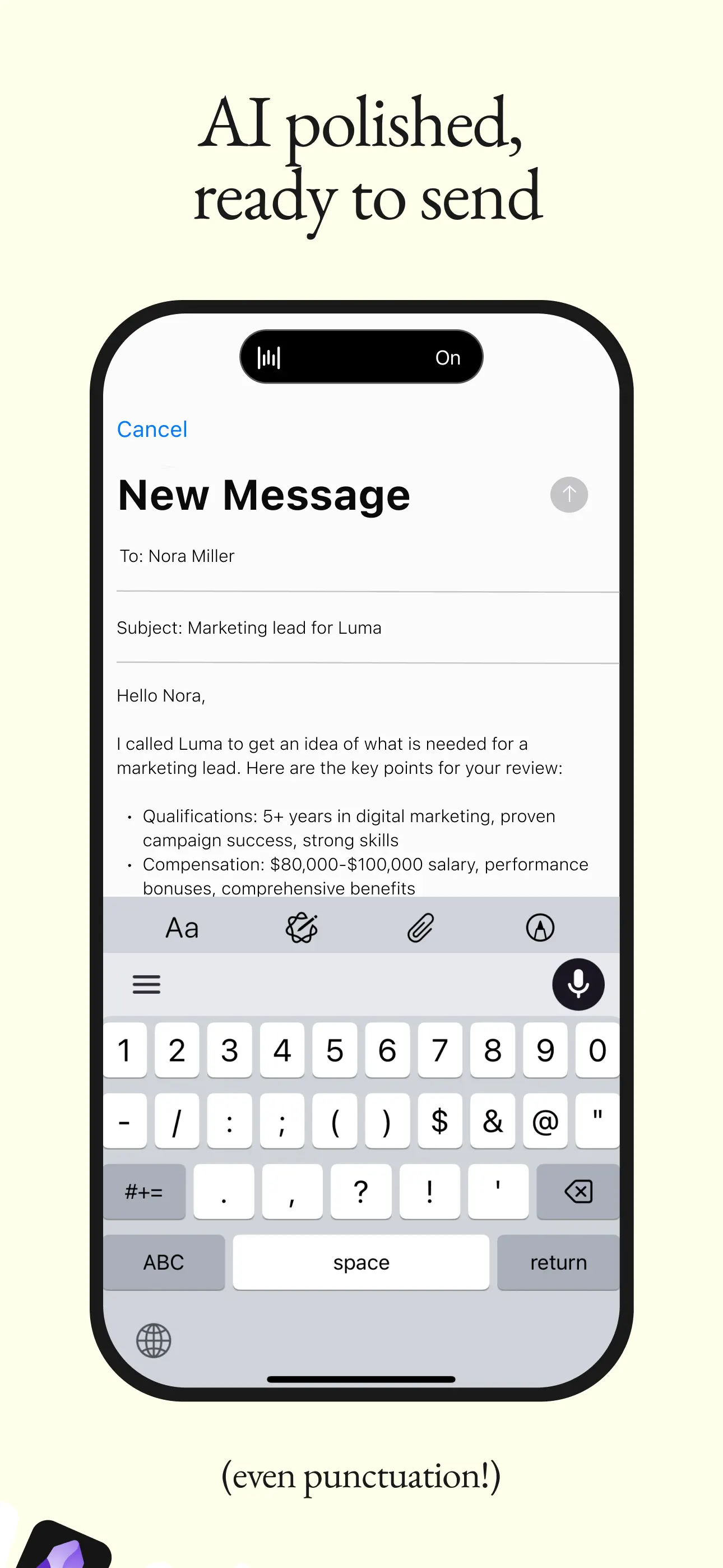 Wispr Flow: AI Voice Keyboard App Store screenshot 3