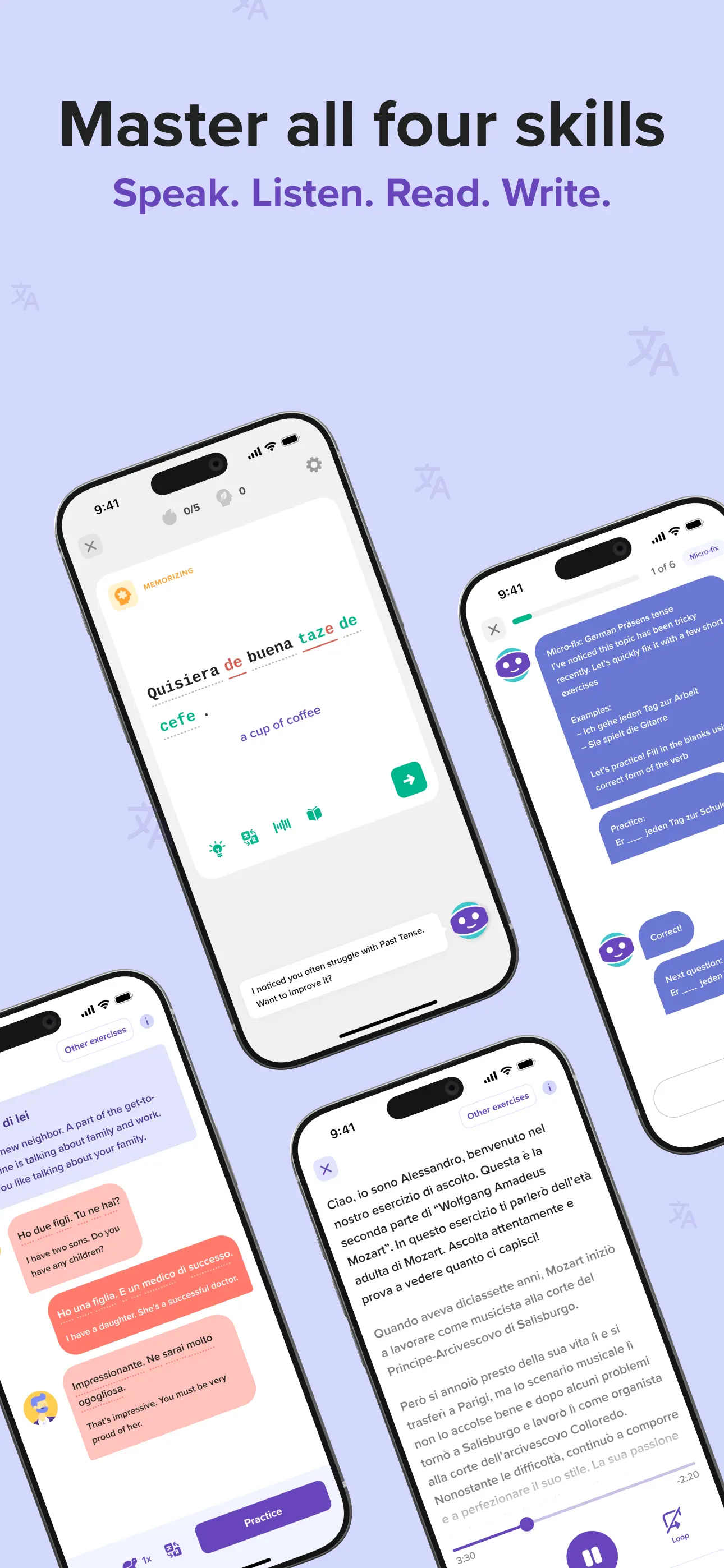 Speakly: Learn Languages Fast App Store screenshot 3