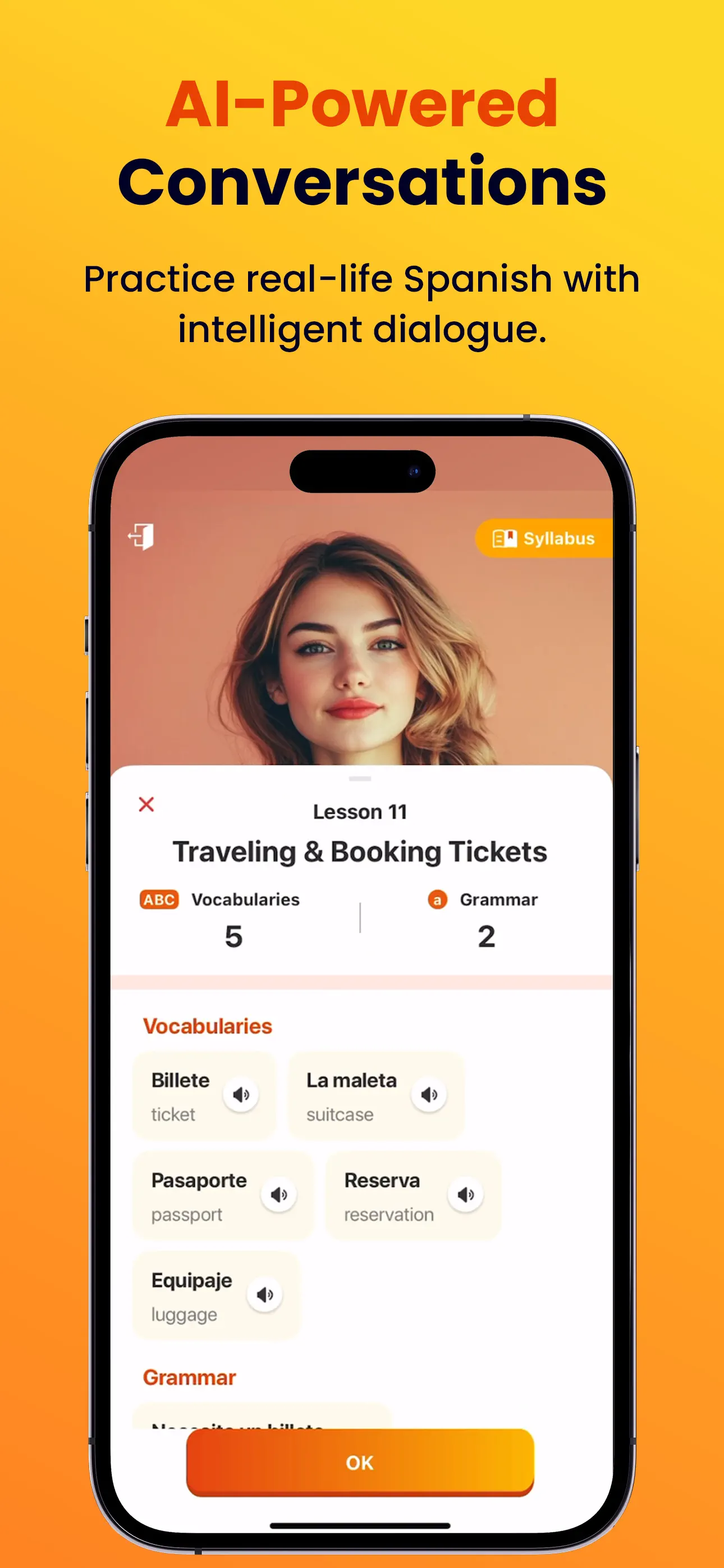 Stella: Learn Spanish AI App Store screenshot 4