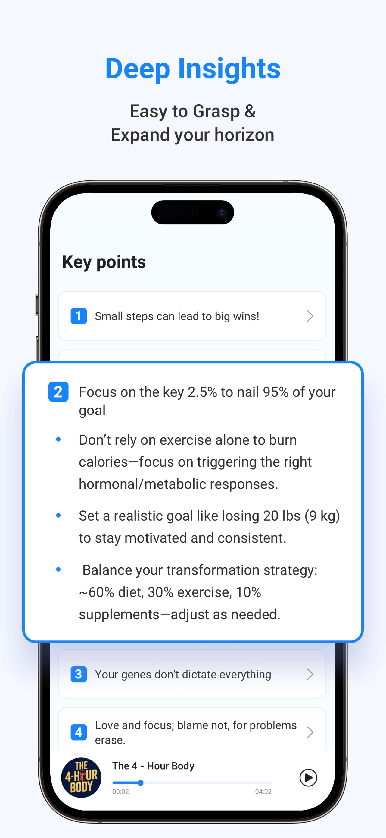 LeapAhead-Daily Book Cast App Store screenshot 3