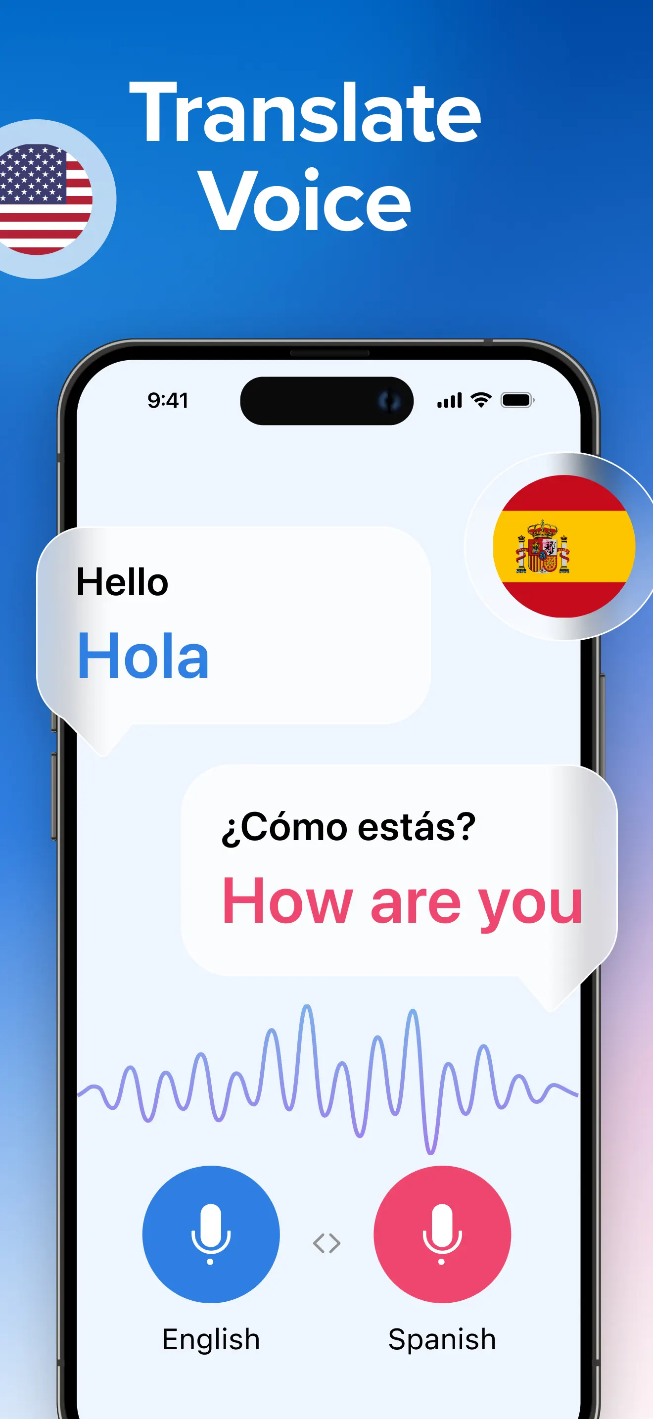 Talk & Translate AI Translator App Store screenshot 1