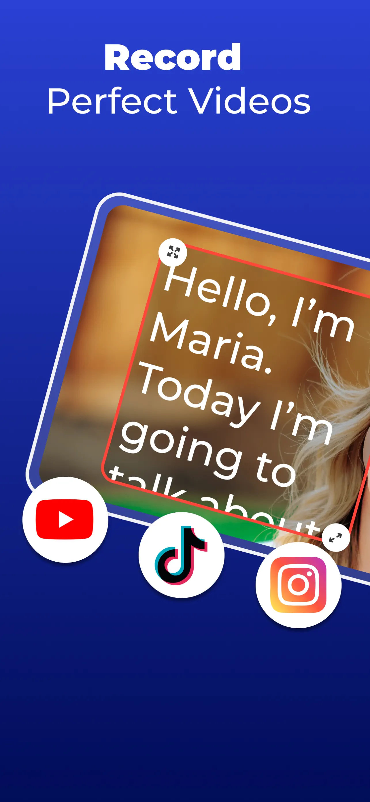 Teleprompter - VILO App Store screenshot 1