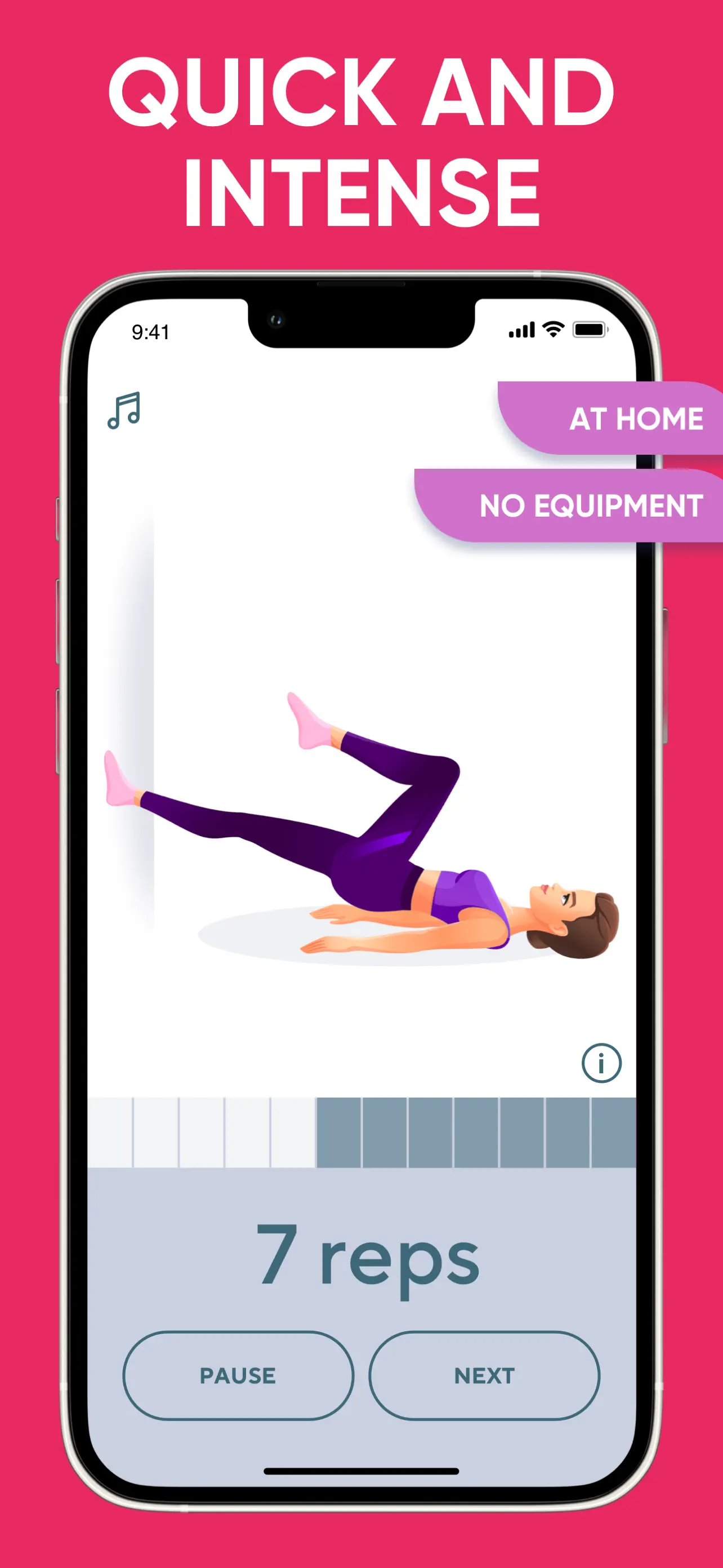 Wall Pilates by Fit & Lean App Store screenshot 3