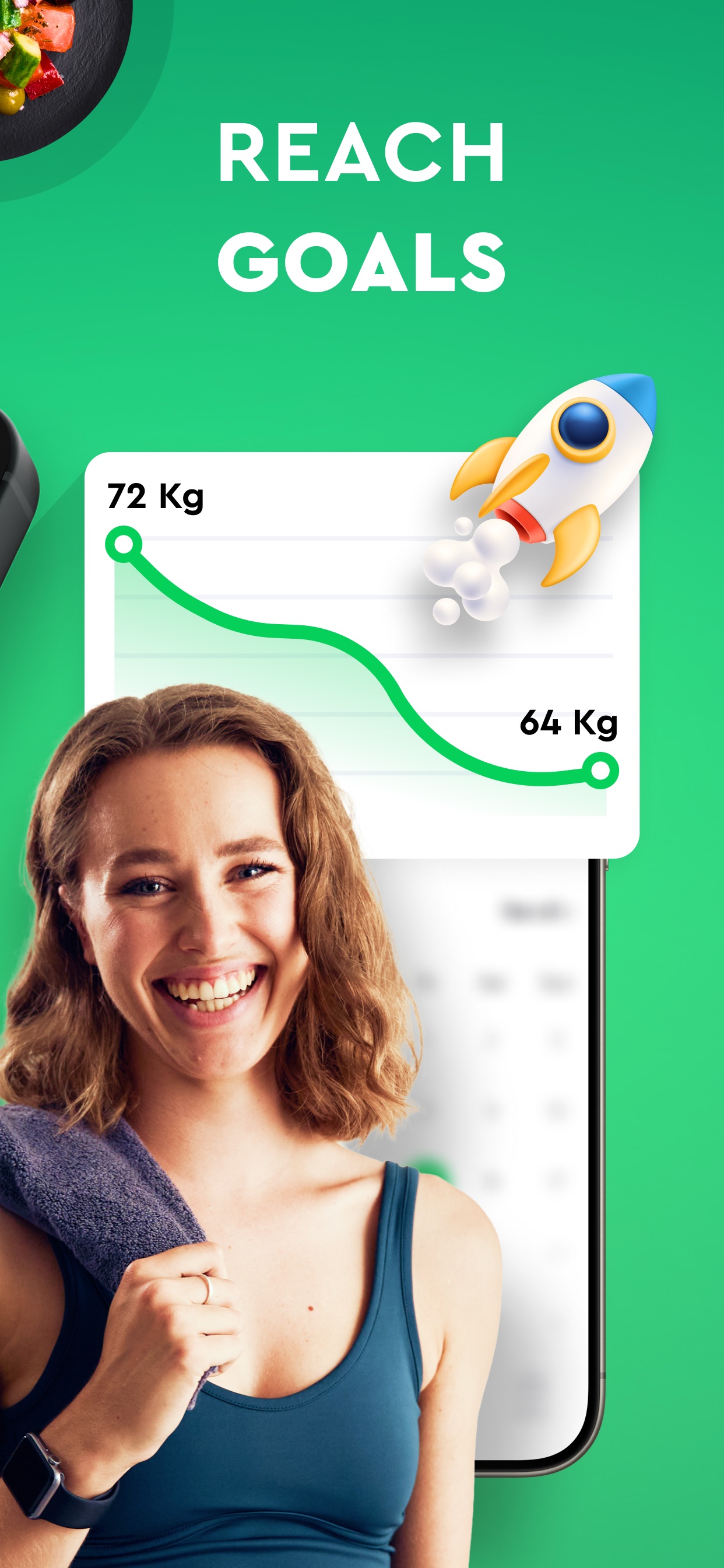 Arise: AI Food Calorie Counter App Store screenshot 1