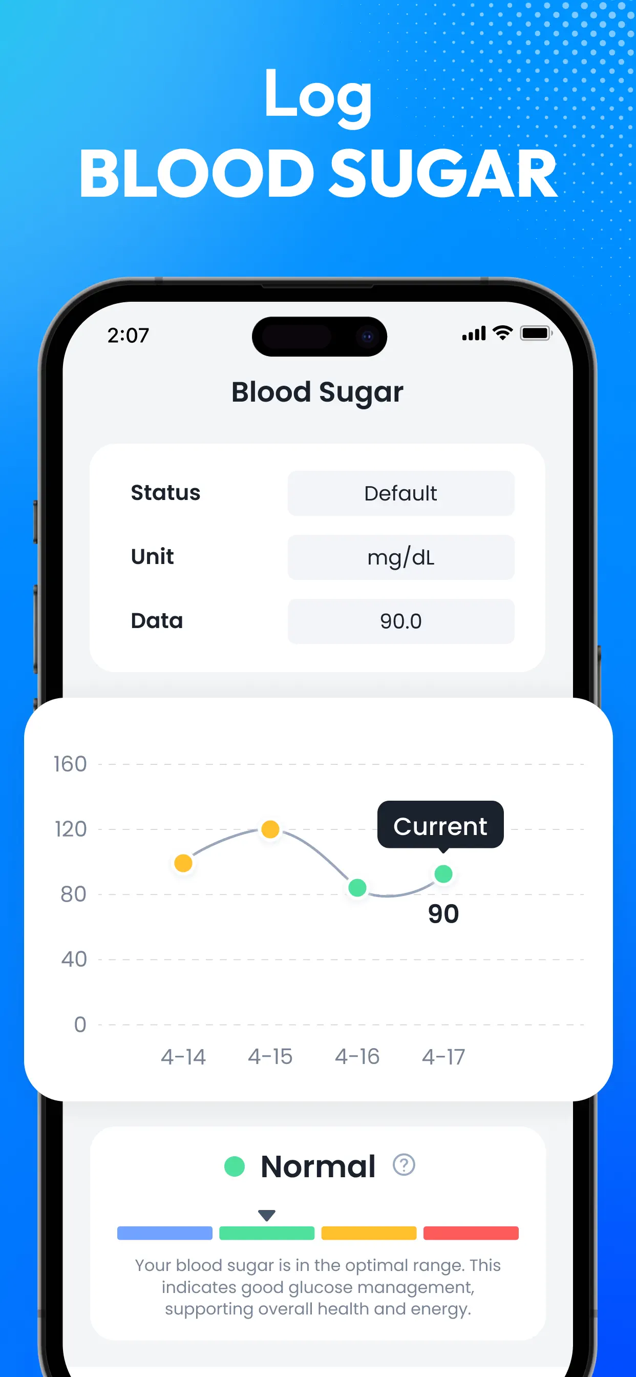 Blood Pressure App-BP Tracker App Store screenshot 4