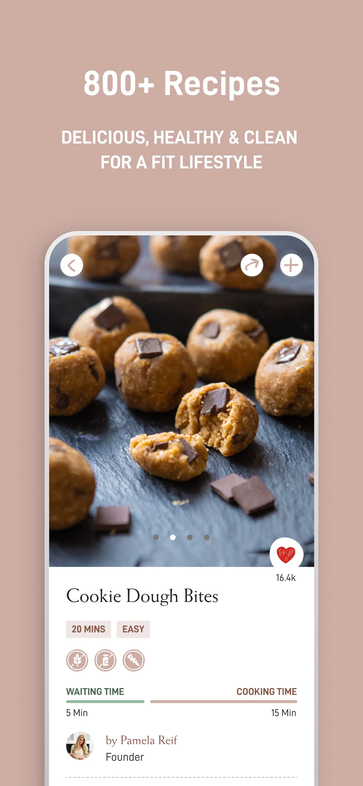Pam Fitness & Food App Store screenshot 3