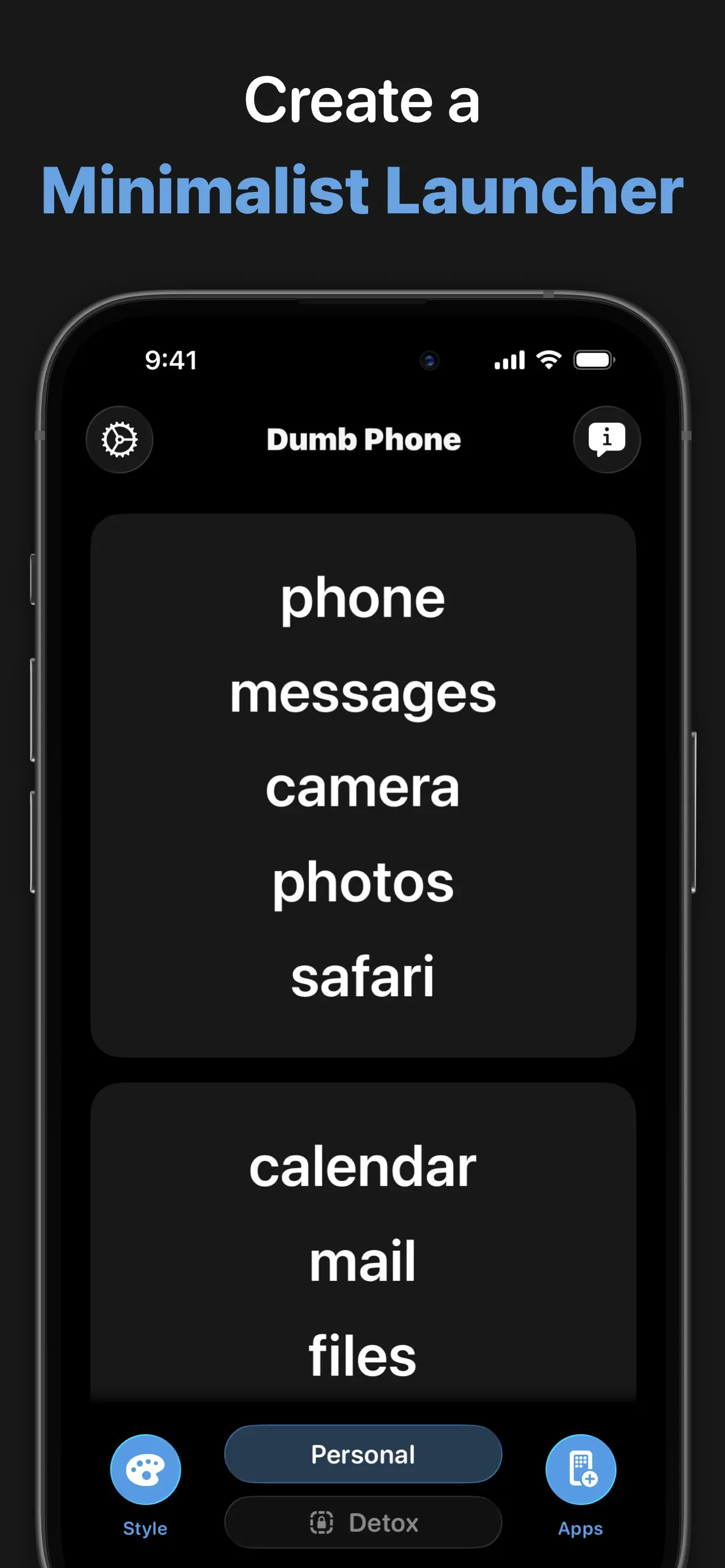 Dumb Phone (dp) App Store screenshot 4